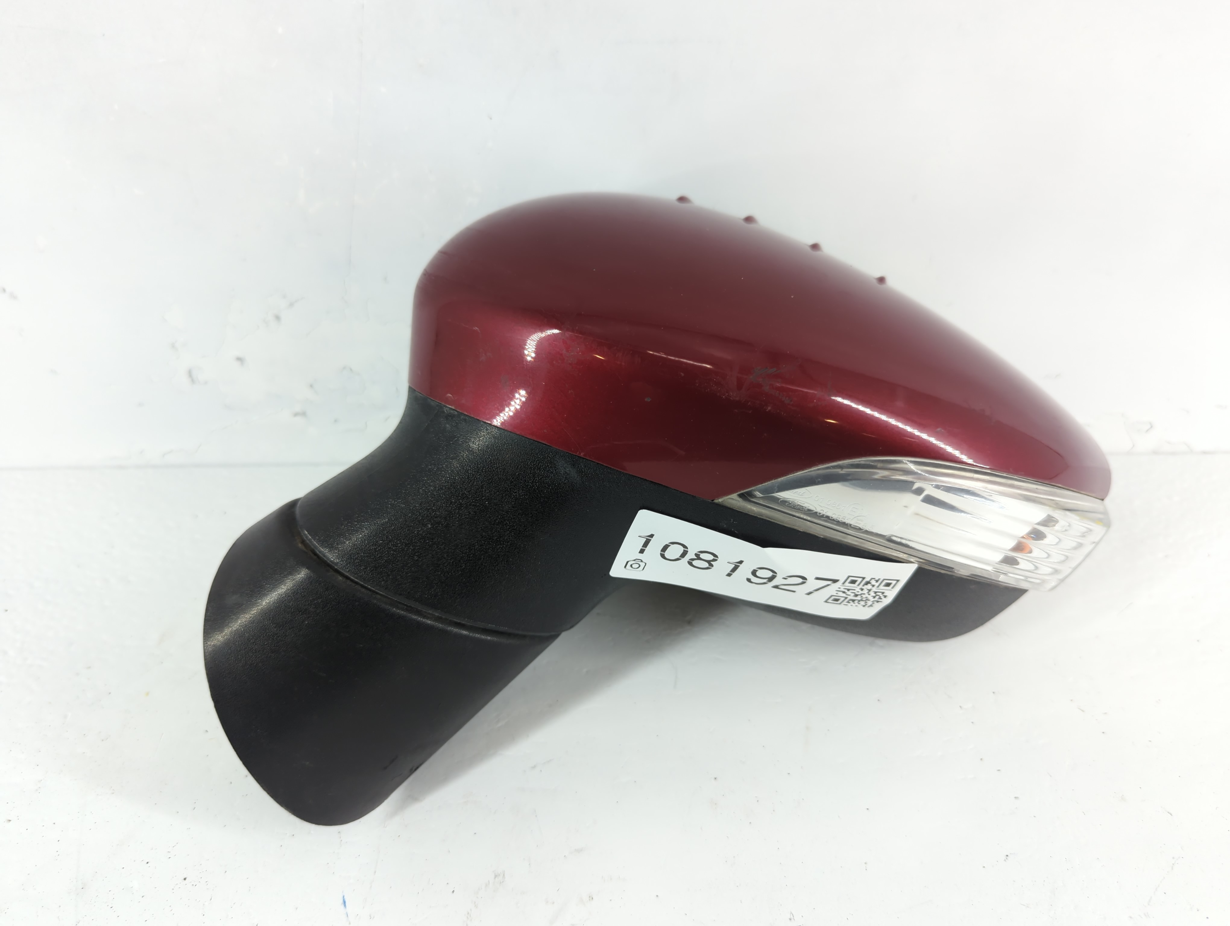 2011-2019 Ford Fiesta Driver Left Side View Power Door Mirror Burgundy 1081927 - Oemusedautoparts1.com