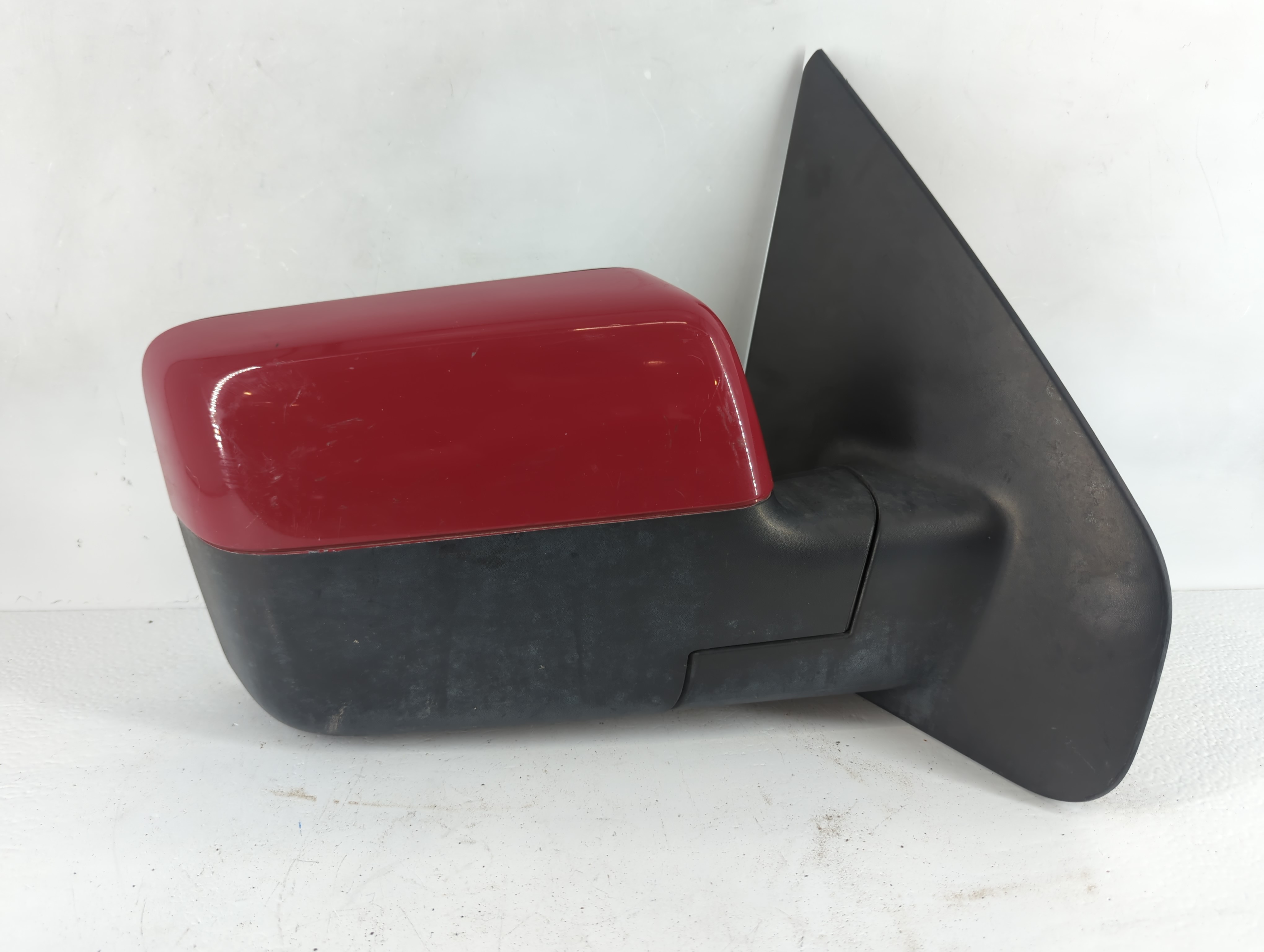 2007-2008 Ford F-150 Passenger Right Side View Power Door Mirror Red 1081948 - Oemusedautoparts1.com