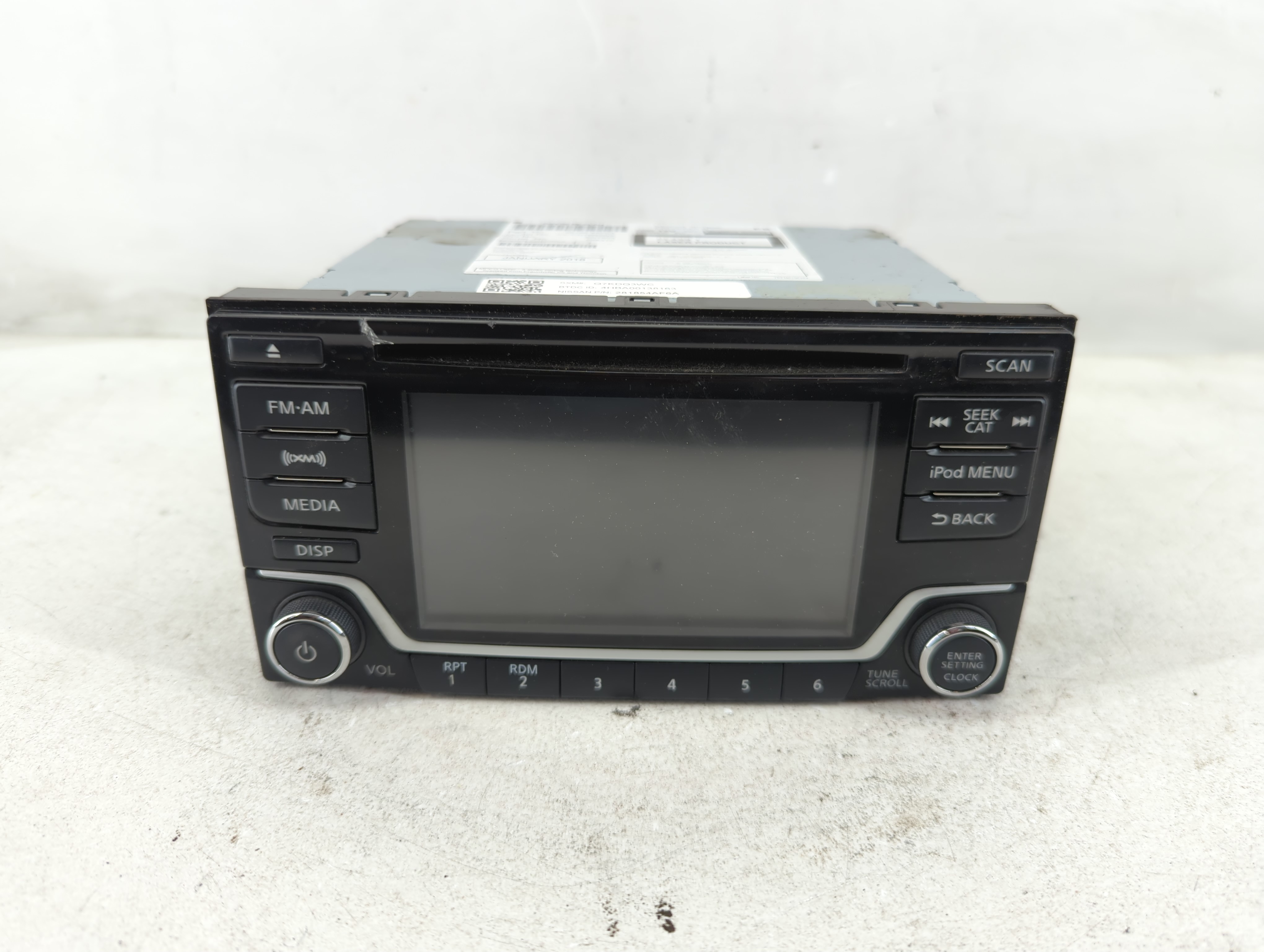 2017-2019 Nissan Sentra Am Fm Cd Player Radio Receiver 1081992 - Oemusedautoparts1.com