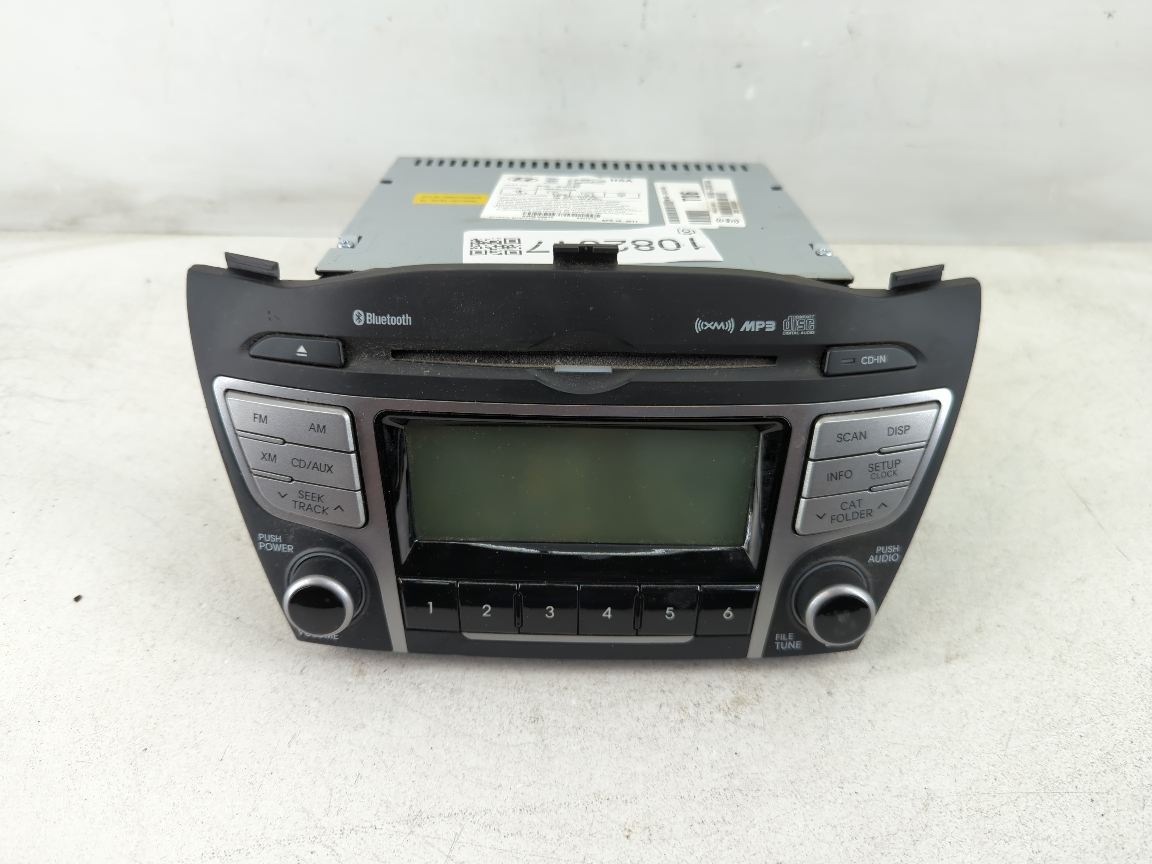 Picture of 2010-2013 Hyundai Tucson Am Fm Cd Player Radio Receiver 1082017