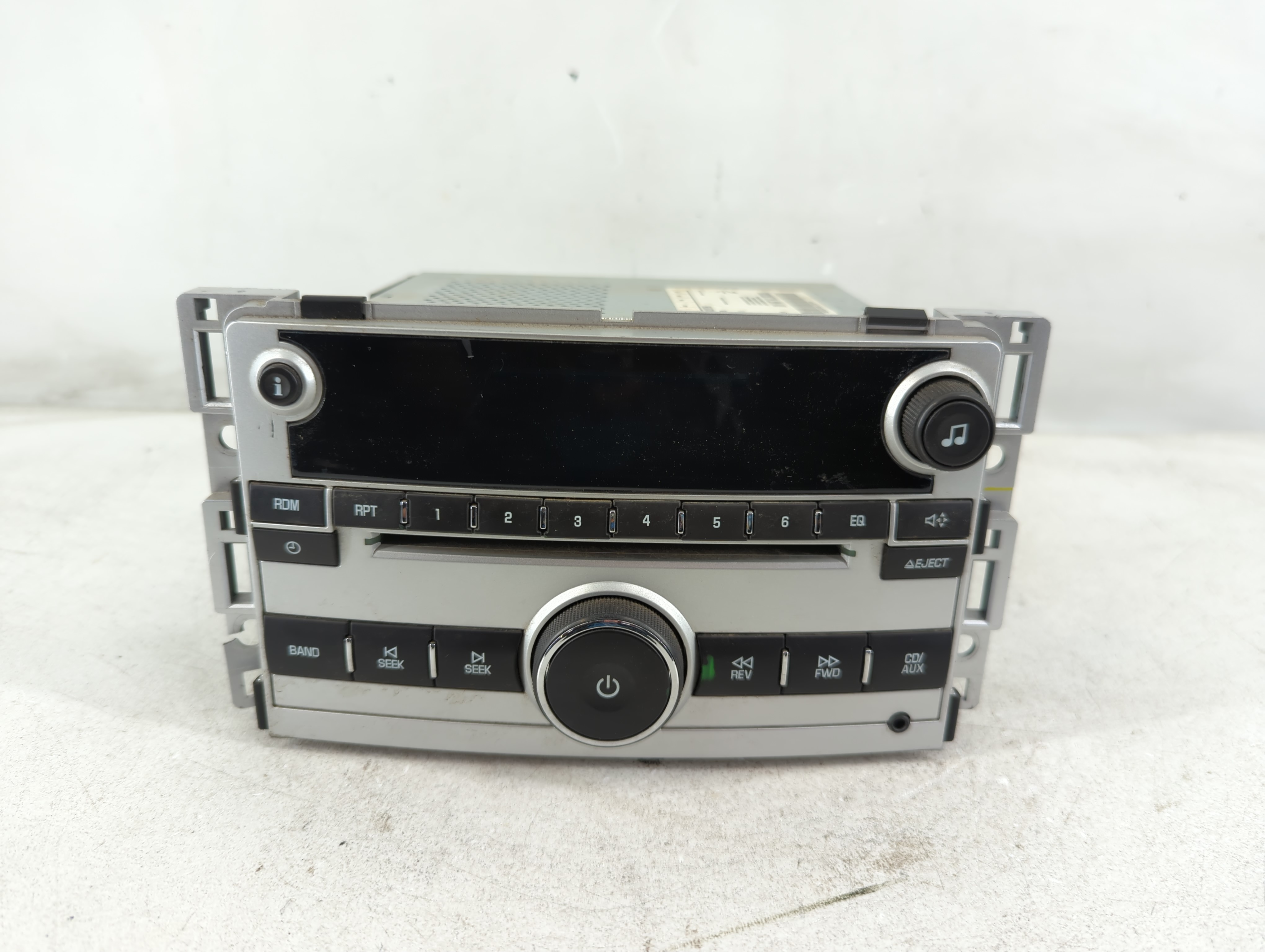 2009-2012 Chevrolet Malibu Am Fm Cd Player Radio Receiver 1082106 - Oemusedautoparts1.com