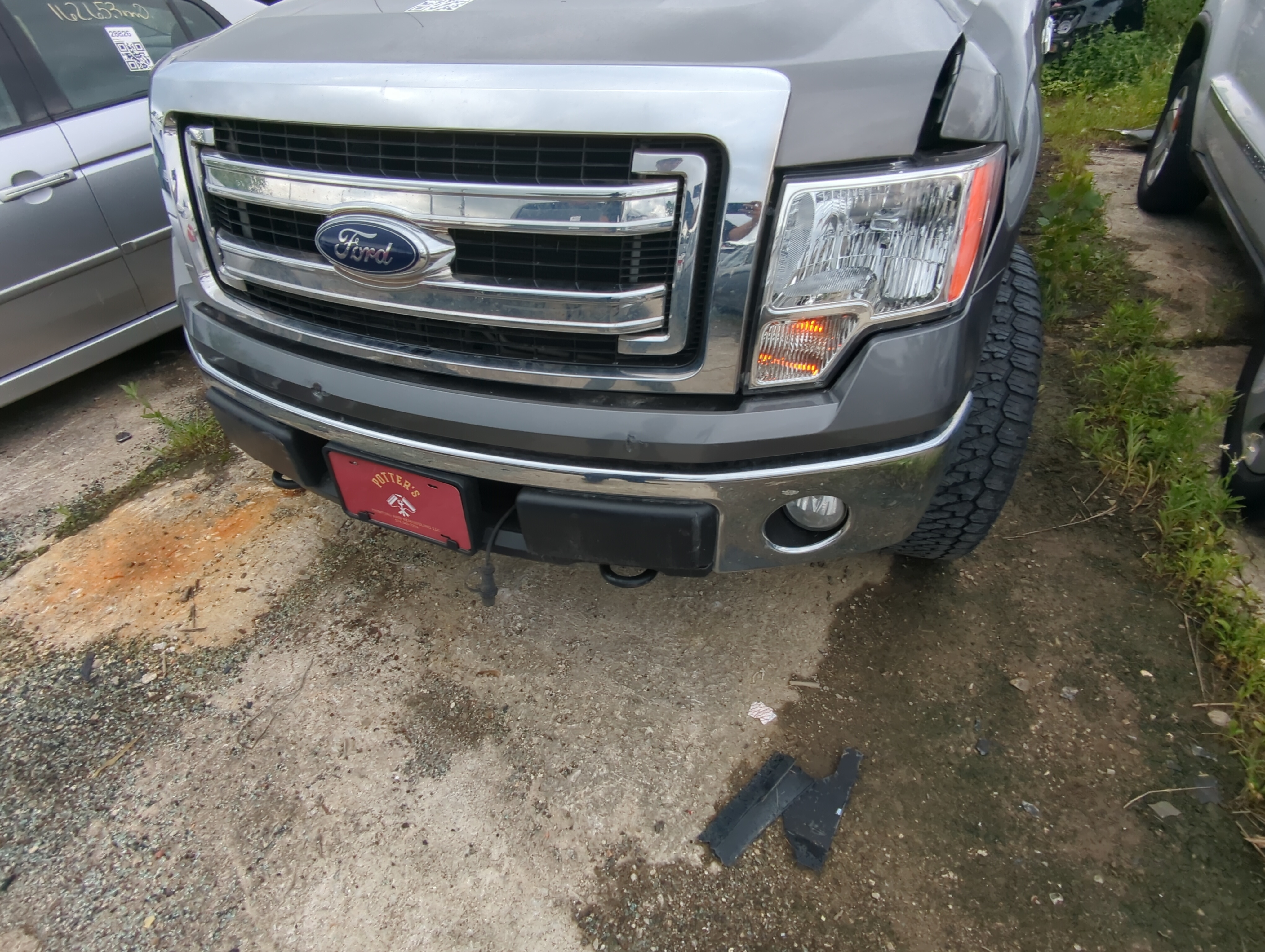 2009-2014 Ford F-150 Front Bumper - Oem 1082634 - Oemusedautoparts1.com