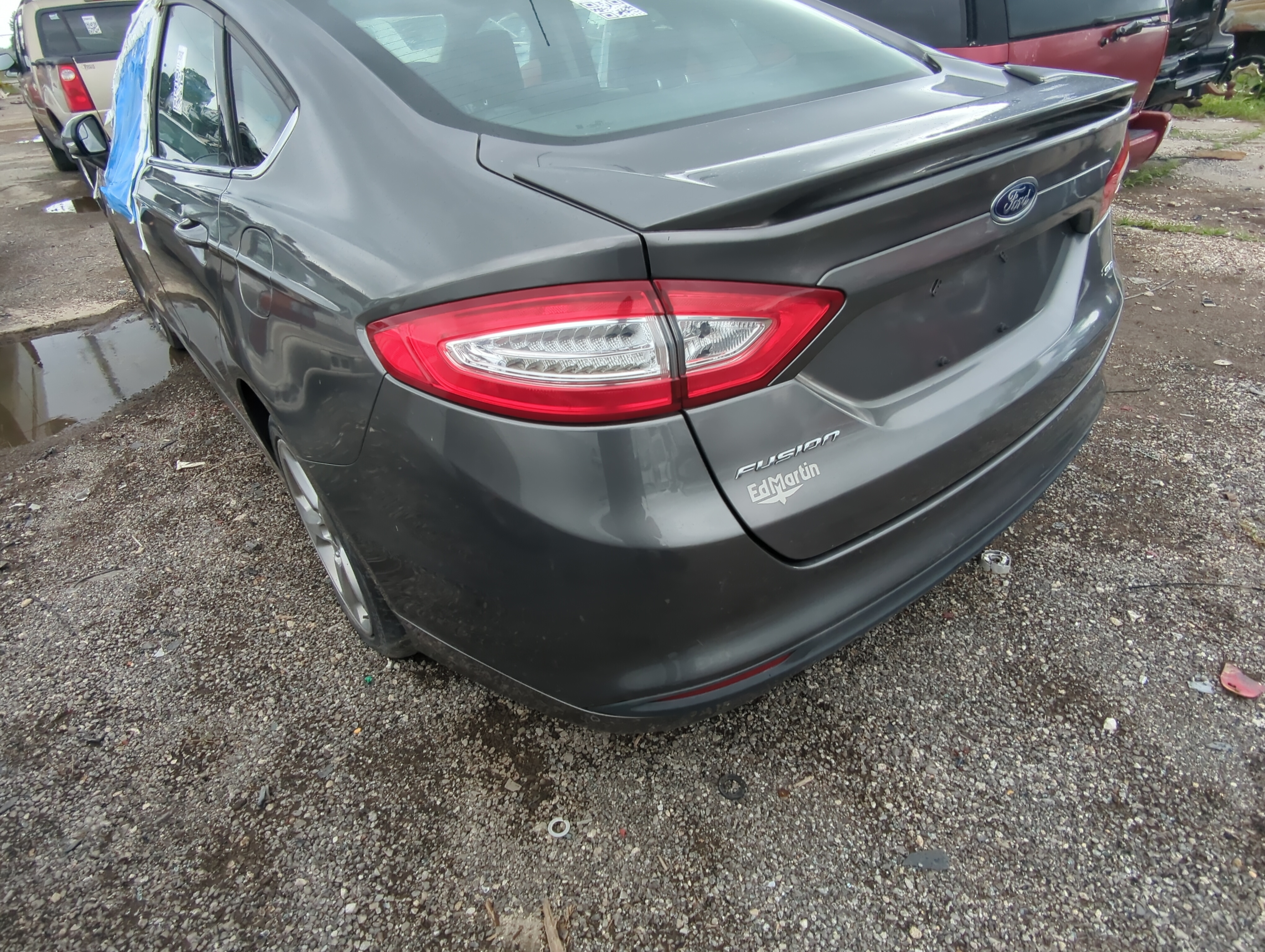 2013-2018 Ford Fusion Rear Bumper Assembly Oem 1082829 - Oemusedautoparts1.com