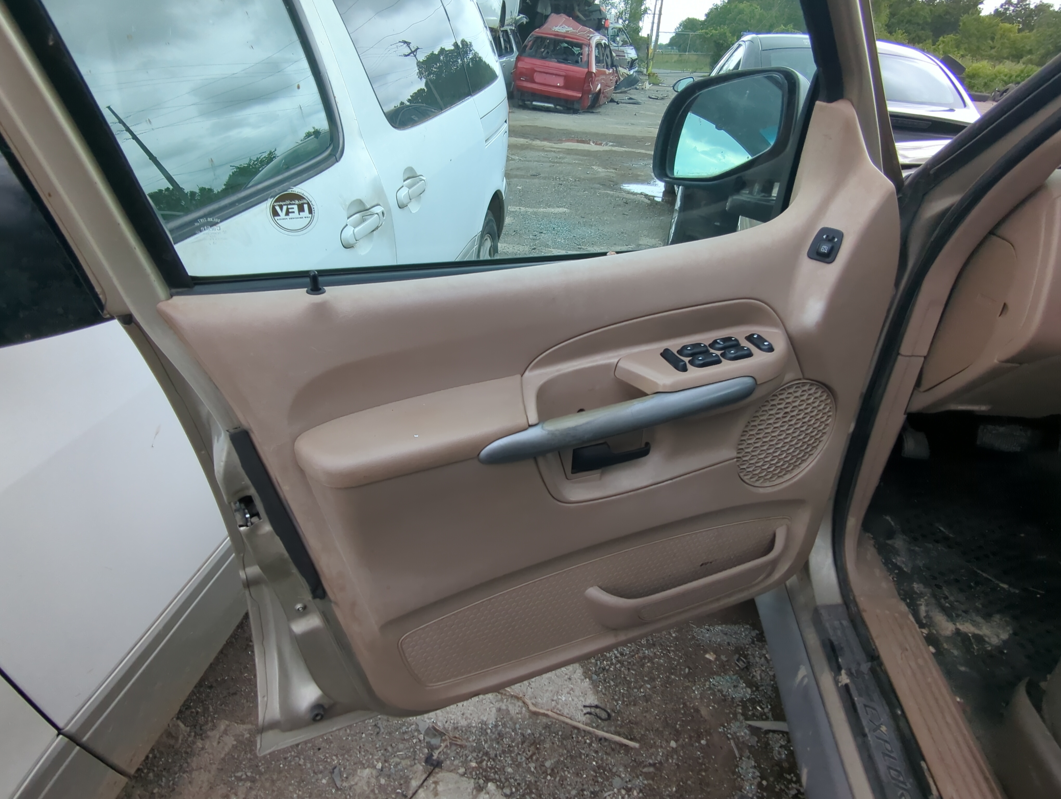 Picture of 2001 Ford Explorer Sport Trac Front Left Driver Interior Door Panel Trim 1083068