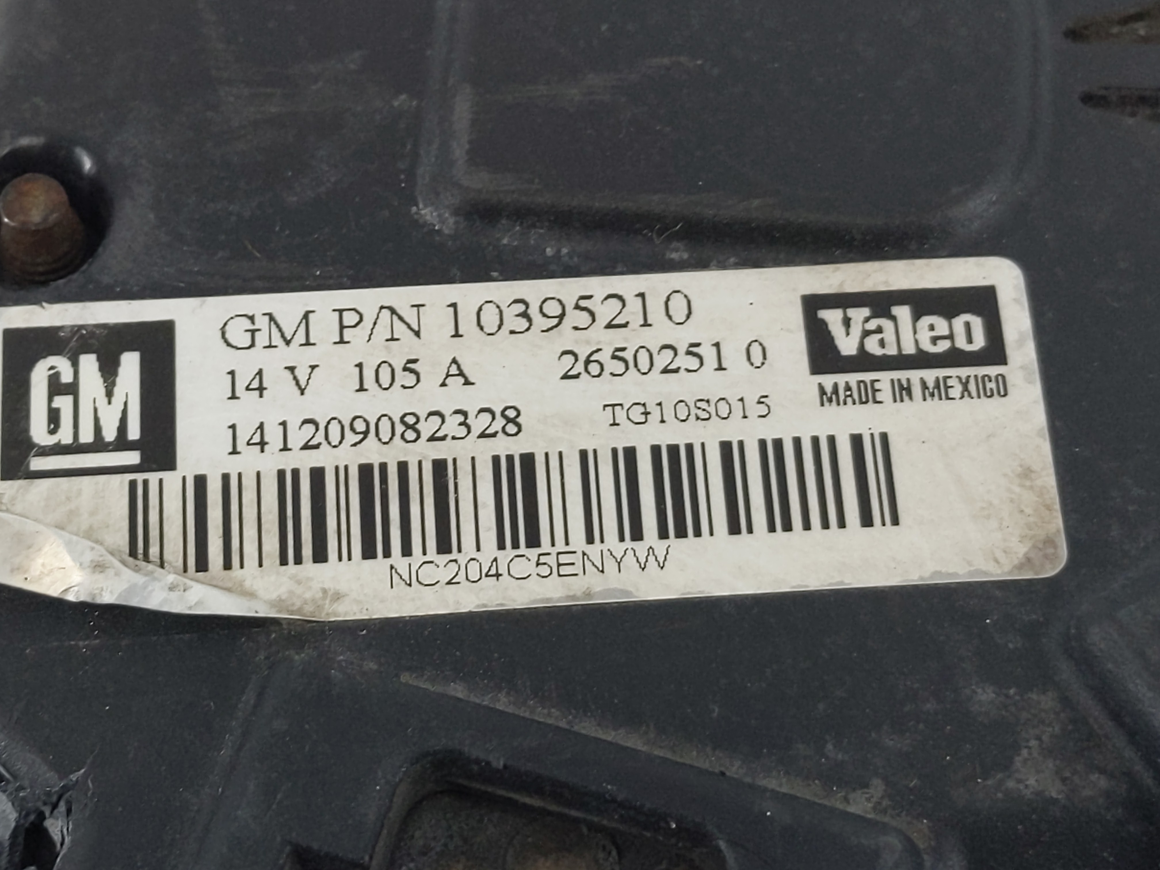 Picture of Alternator 2004 CHEVROLET CAVALIER