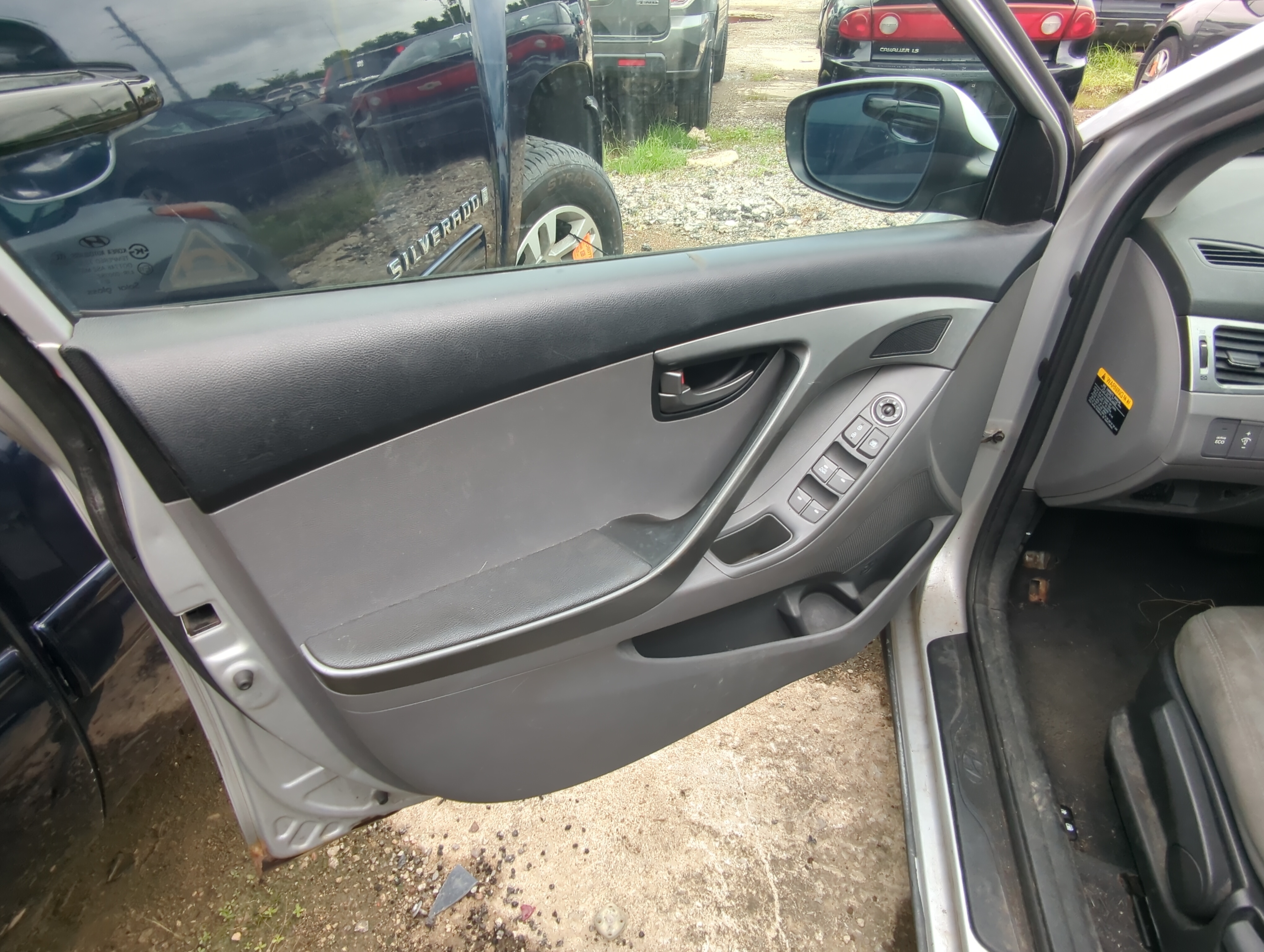 Picture of 2013 Hyundai Elantra Front Left Driver Interior Door Panel Trim 1084068