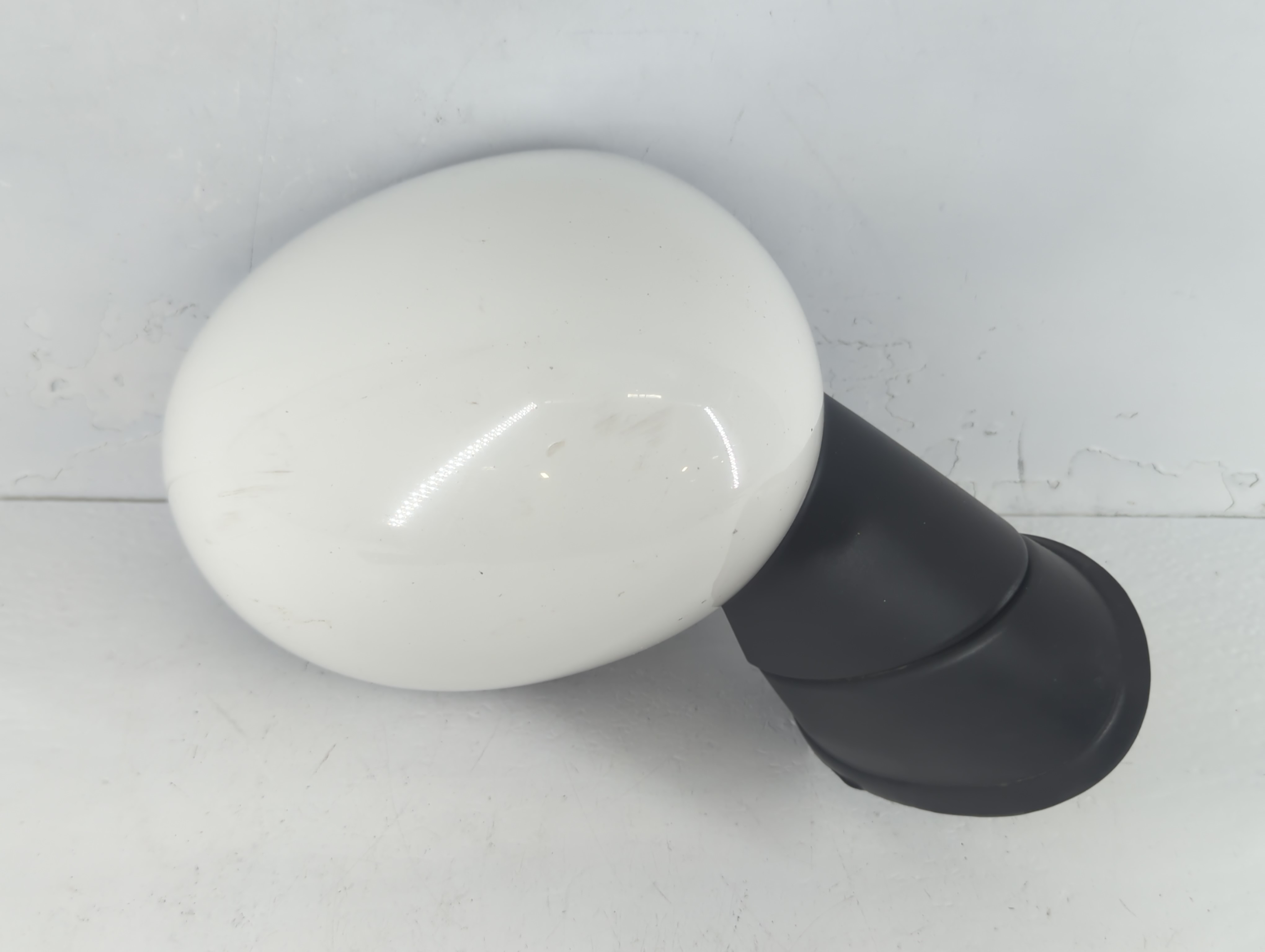 2003 Mini Cooper Passenger Right Side View Power Door Mirror White 1084279 - Oemusedautoparts1.com