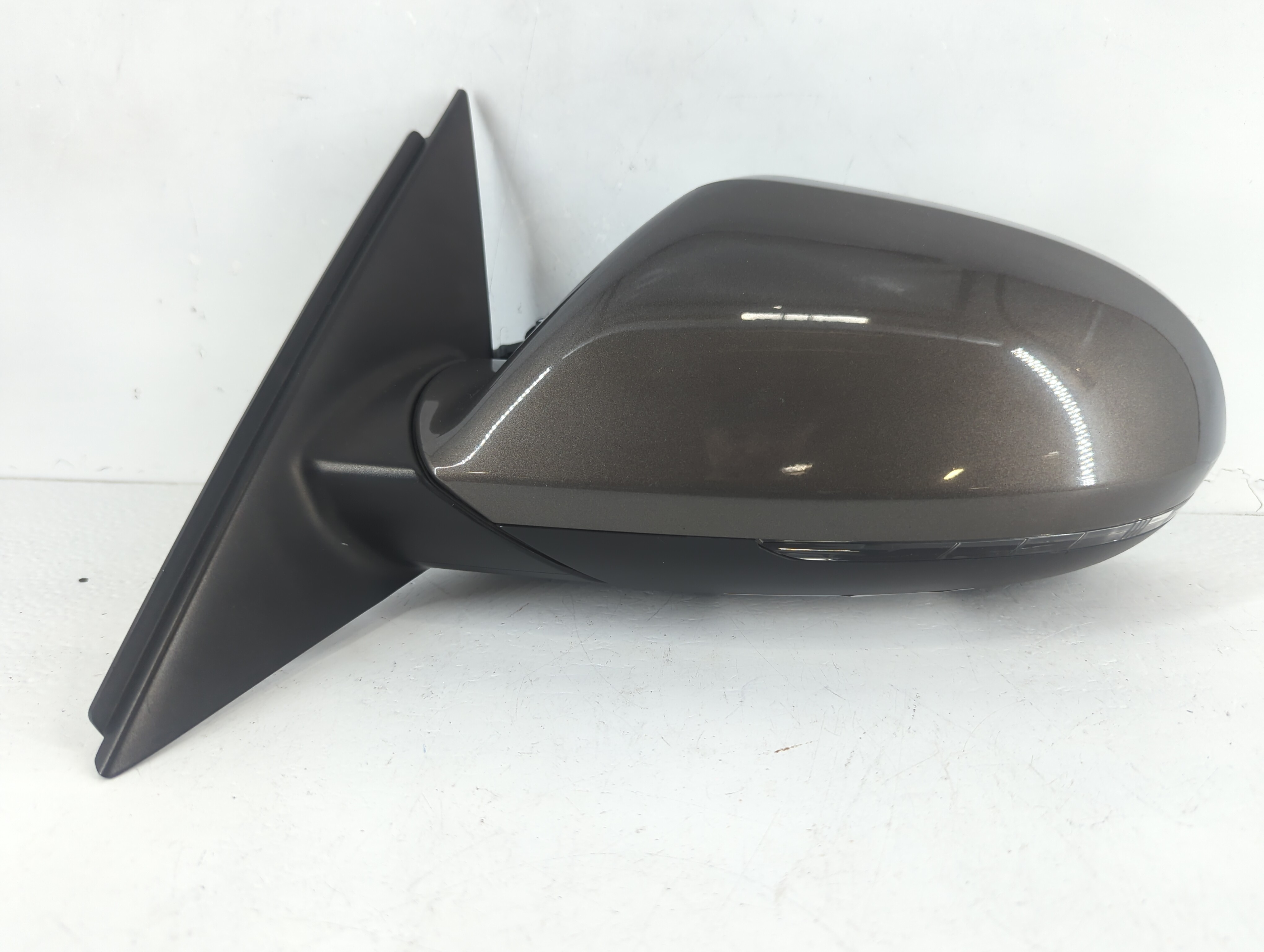 Picture of 2014-2018 Audi A6 Driver Left Side View Power Door Mirror Dark Gray 1084280