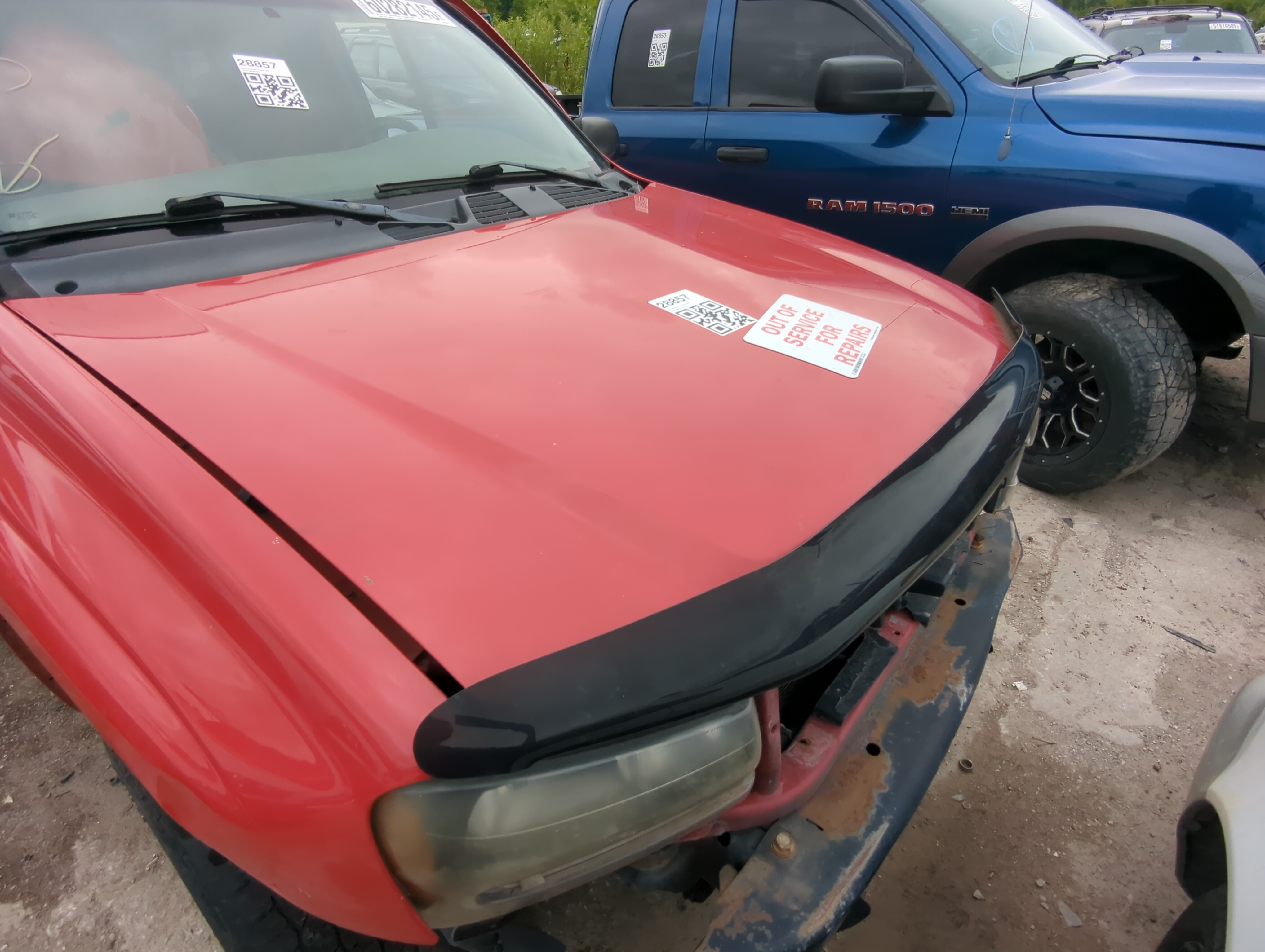 2002-2009 Chevrolet Trailblazer Hood Oem 1084450 - Oemusedautoparts1.com