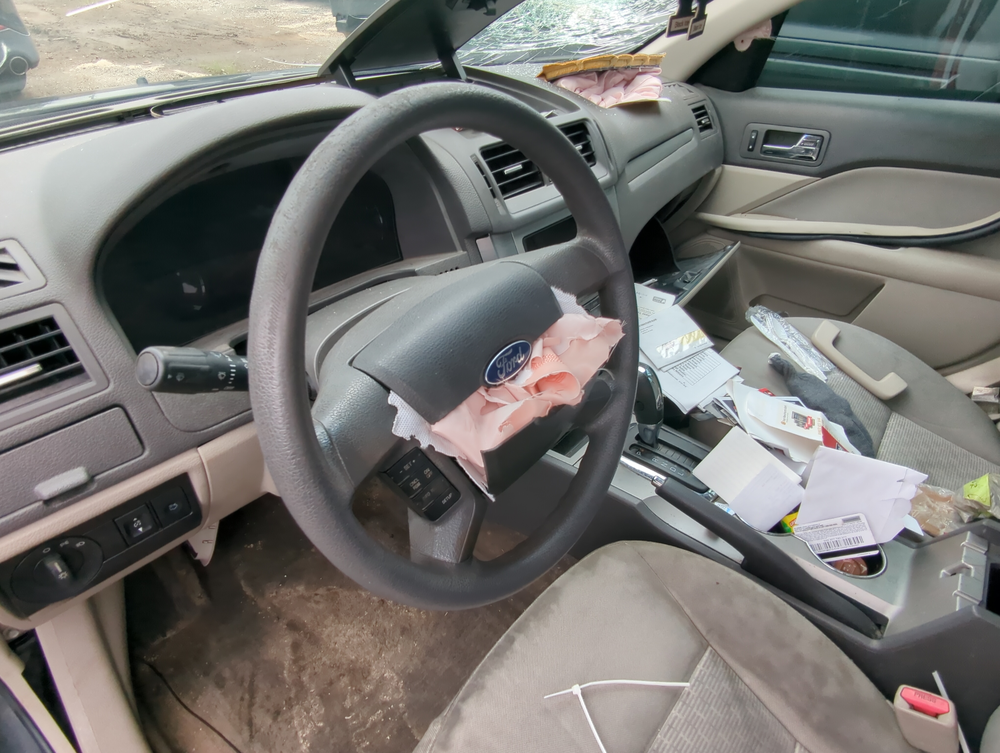 Picture of 2010-2012 Ford Fusion Air Bag Driver Left Steering Wheel Mounted 1084483