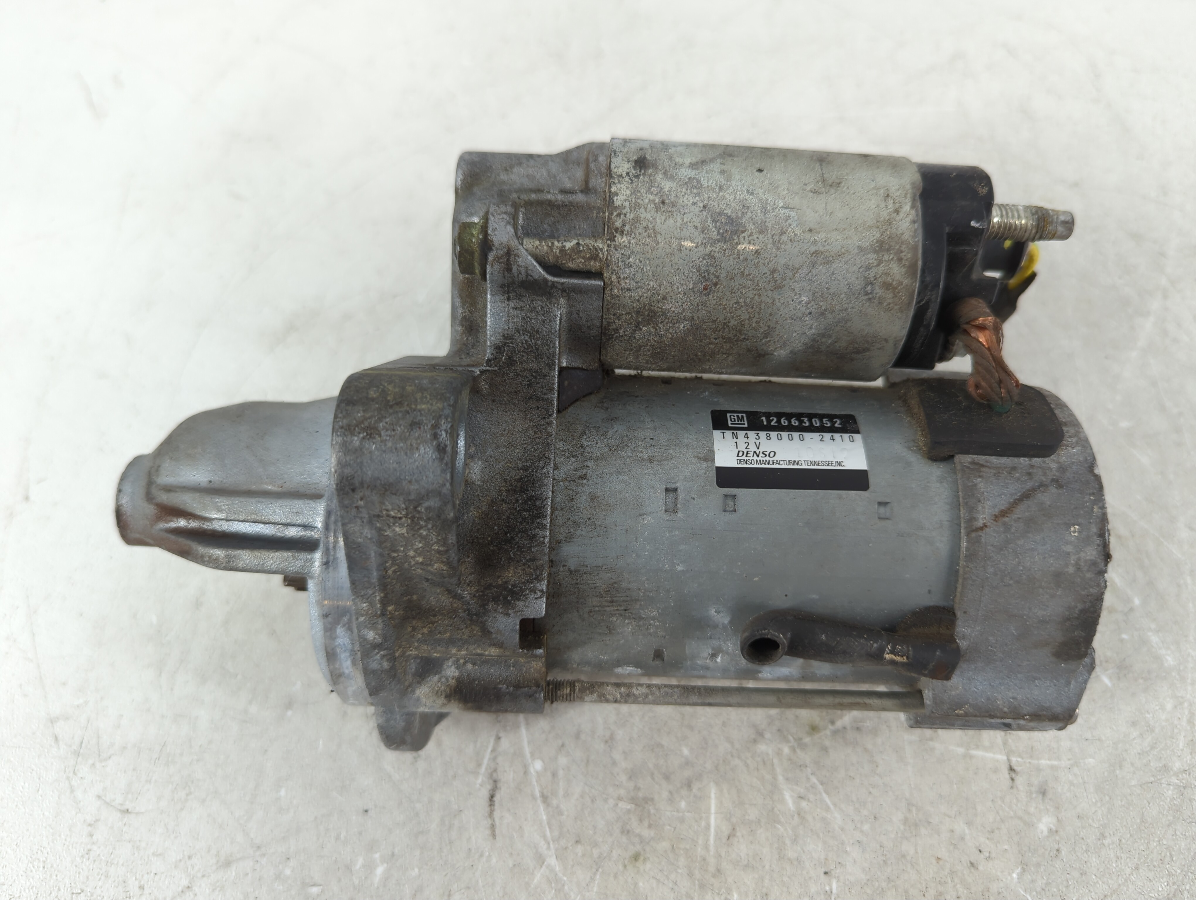 2015-2016 Chevrolet Malibu Car Starter Motor Solenoid Oem 1084619 - Oemusedautoparts1.com