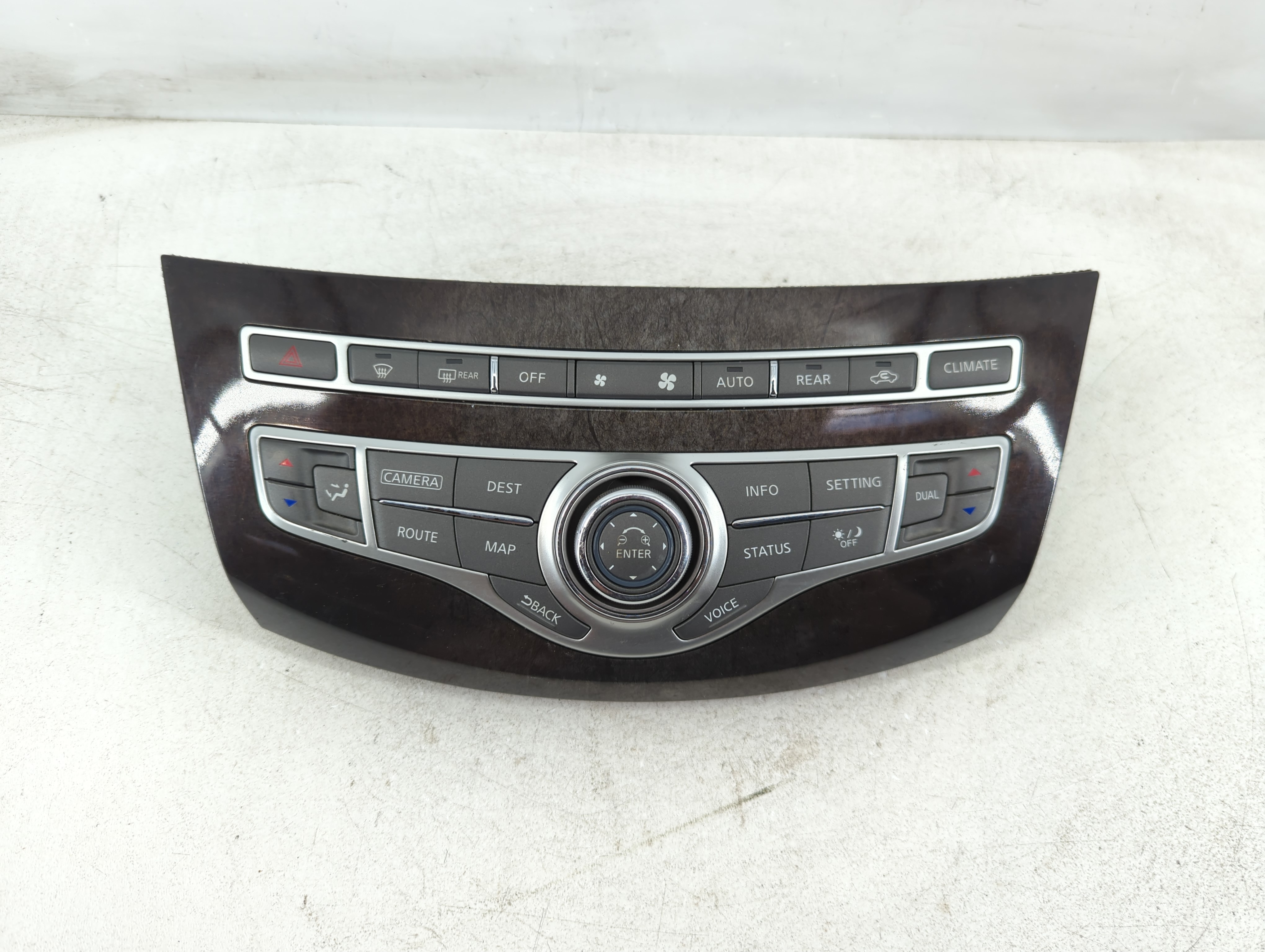 2013 Infiniti Jx35 Ac Heater Rear Climate Control 283953ja7a 1084632 - Oemusedautoparts1.com