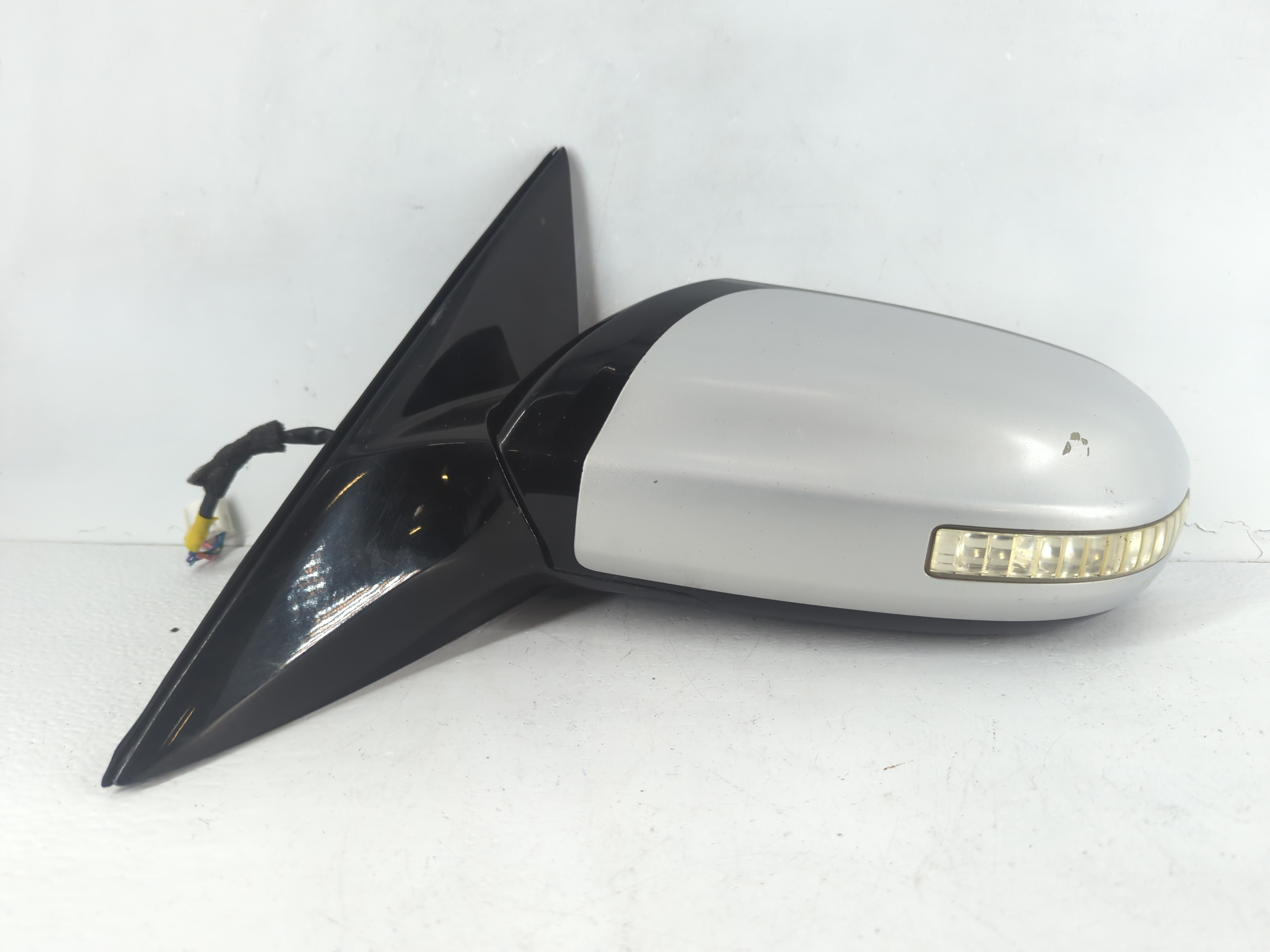 2009-2014 Nissan Maxima Driver Left Side View Power Door Mirror Grey 1084652 - Oemusedautoparts1.com