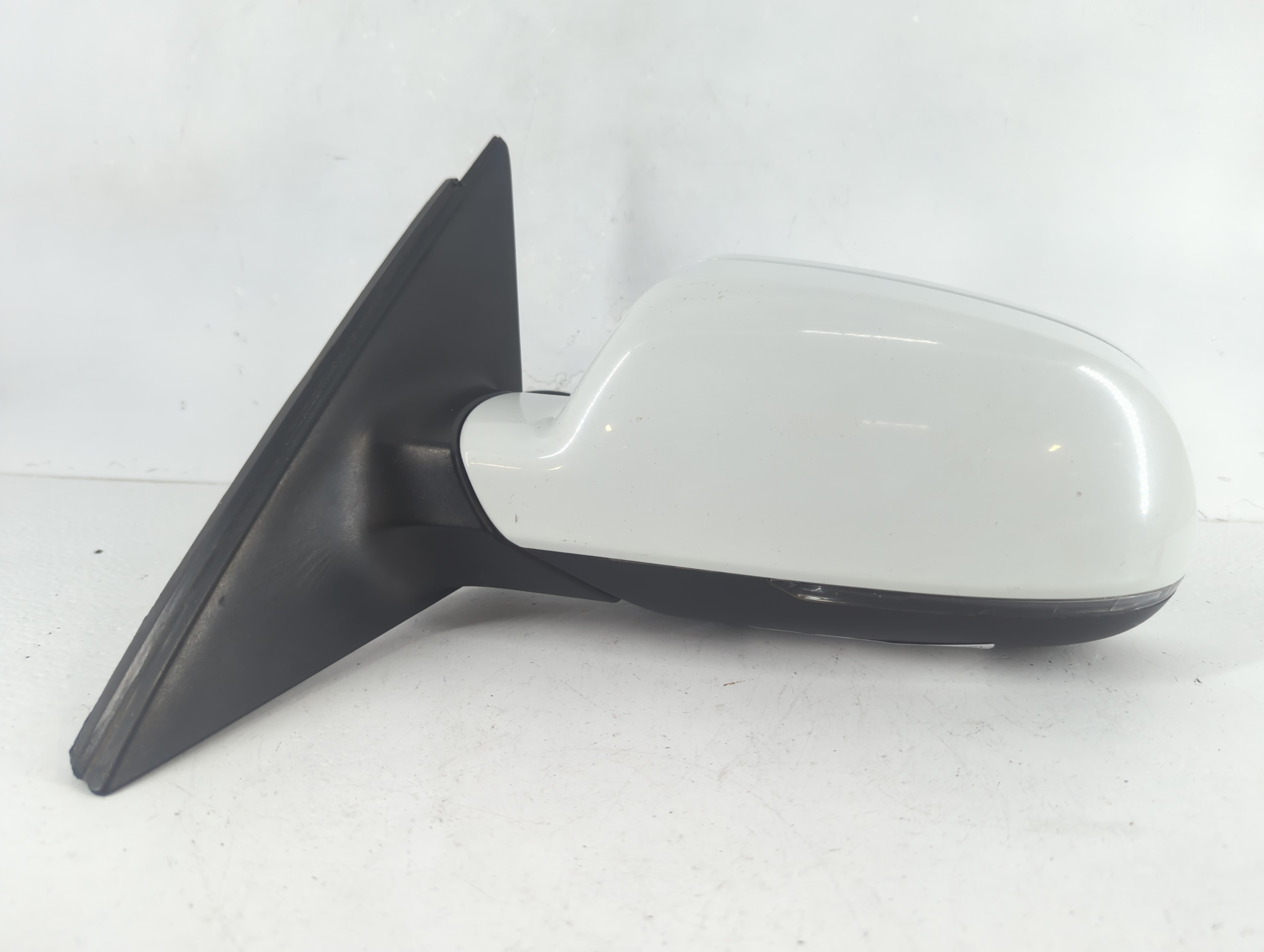 Picture of 2010-2016 Audi A4 Driver Left Side View Power Door Mirror White 1084719