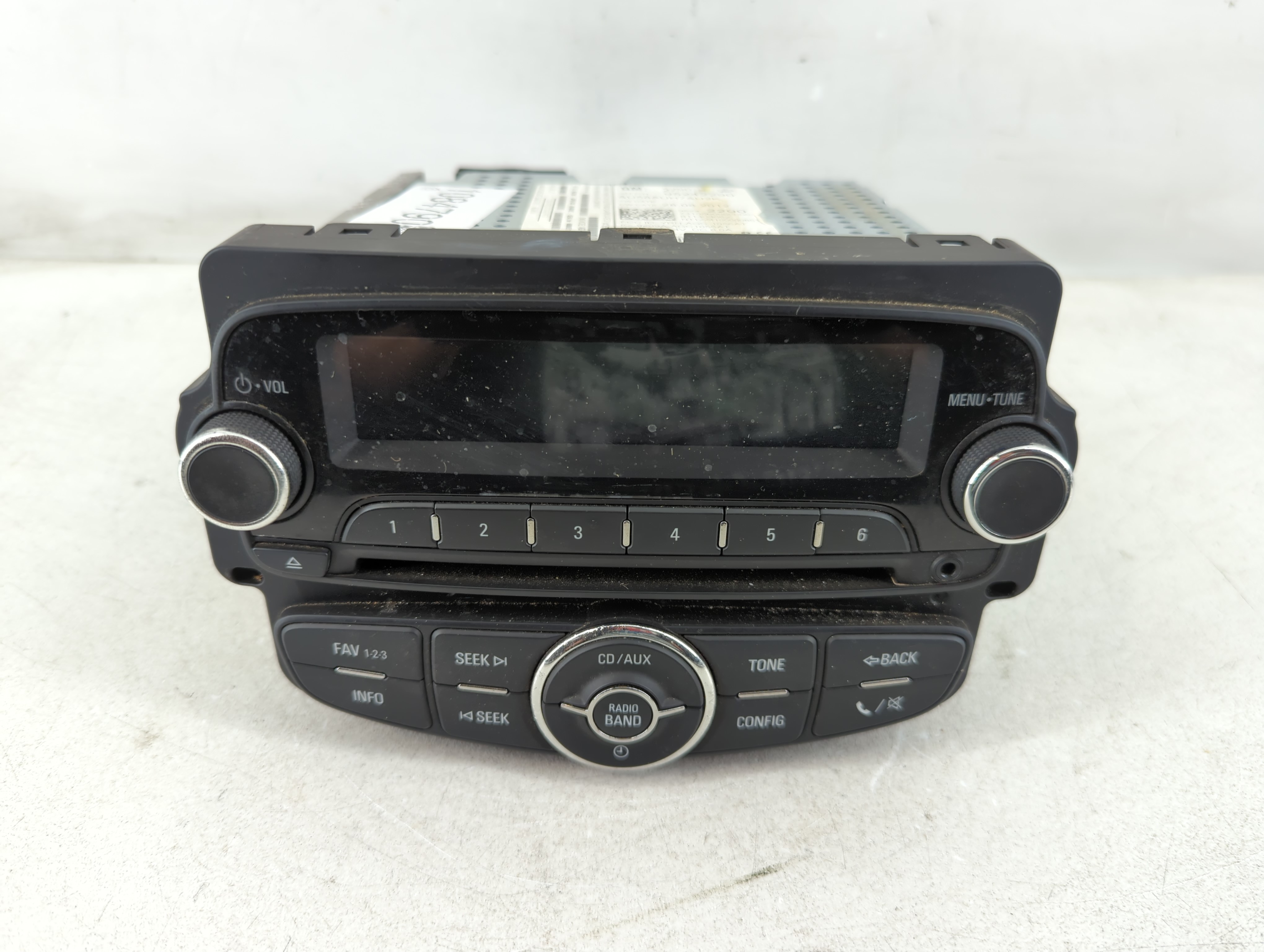 2013-2013 Chevrolet Sonic Am Fm Cd Player Radio Receiver 1084790 - Oemusedautoparts1.com