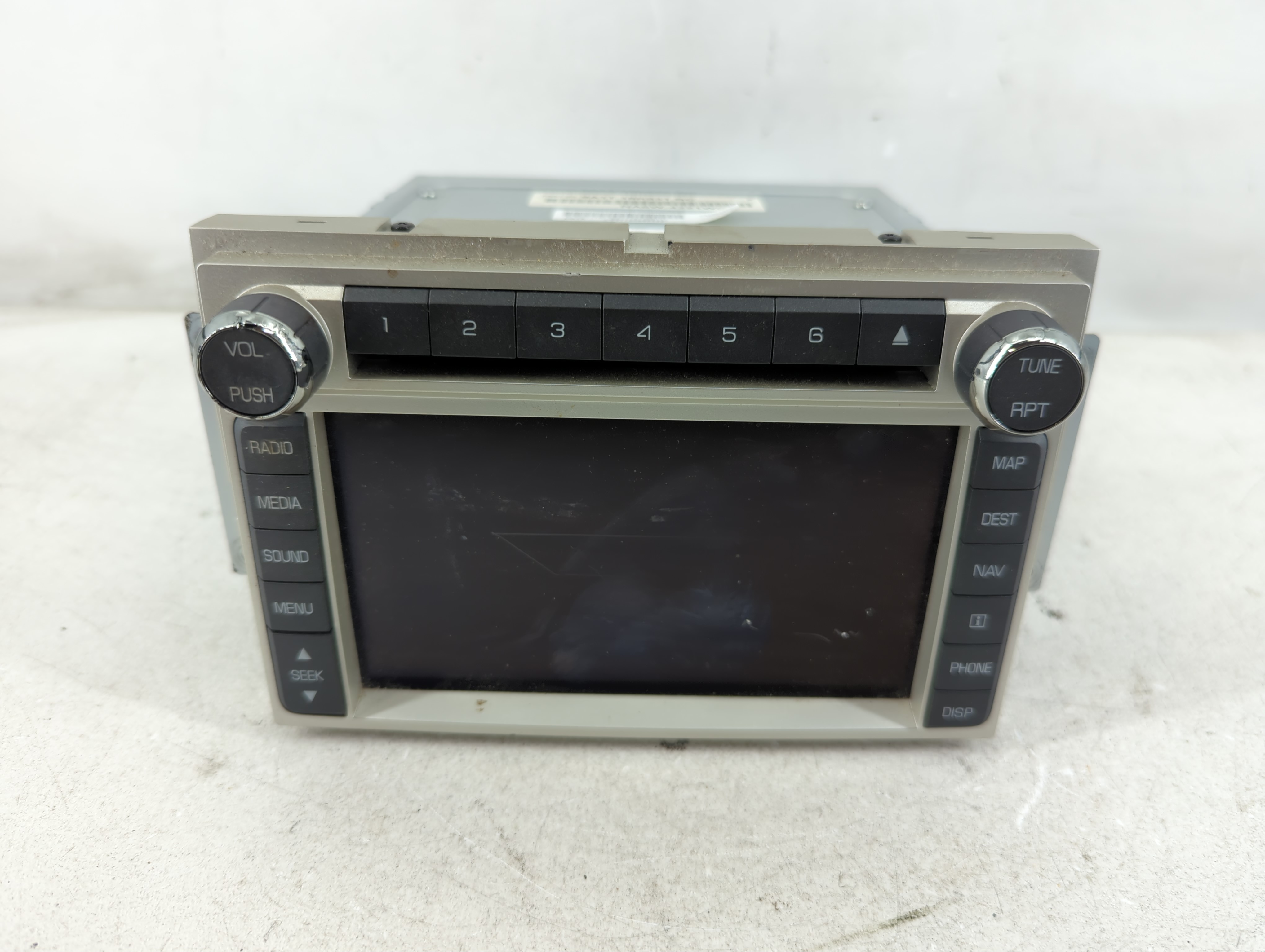 2009-2009 Lincoln Mkx Am Fm Cd Player Radio Receiver 1084804 - Oemusedautoparts1.com