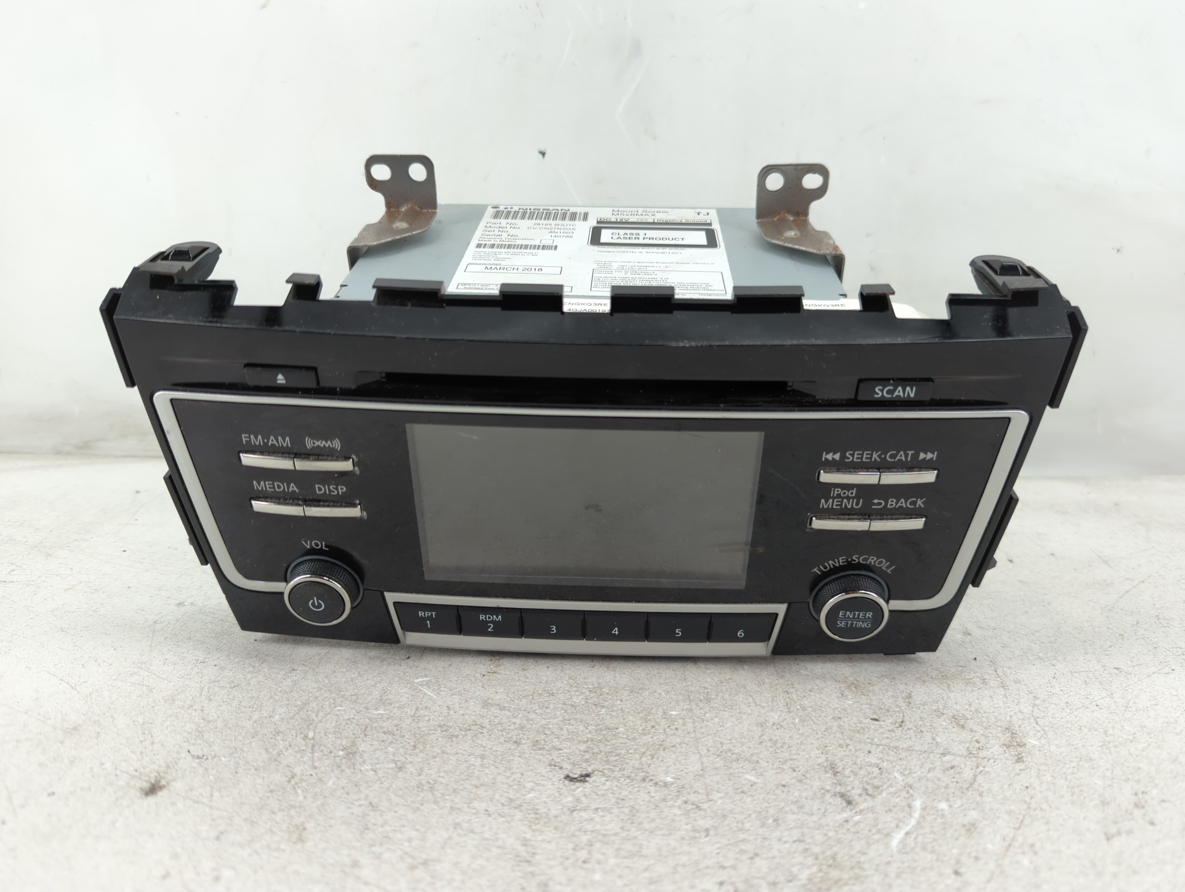 Picture of 2018-2018 Nissan Altima Am Fm Cd Player Radio Receiver 1084823