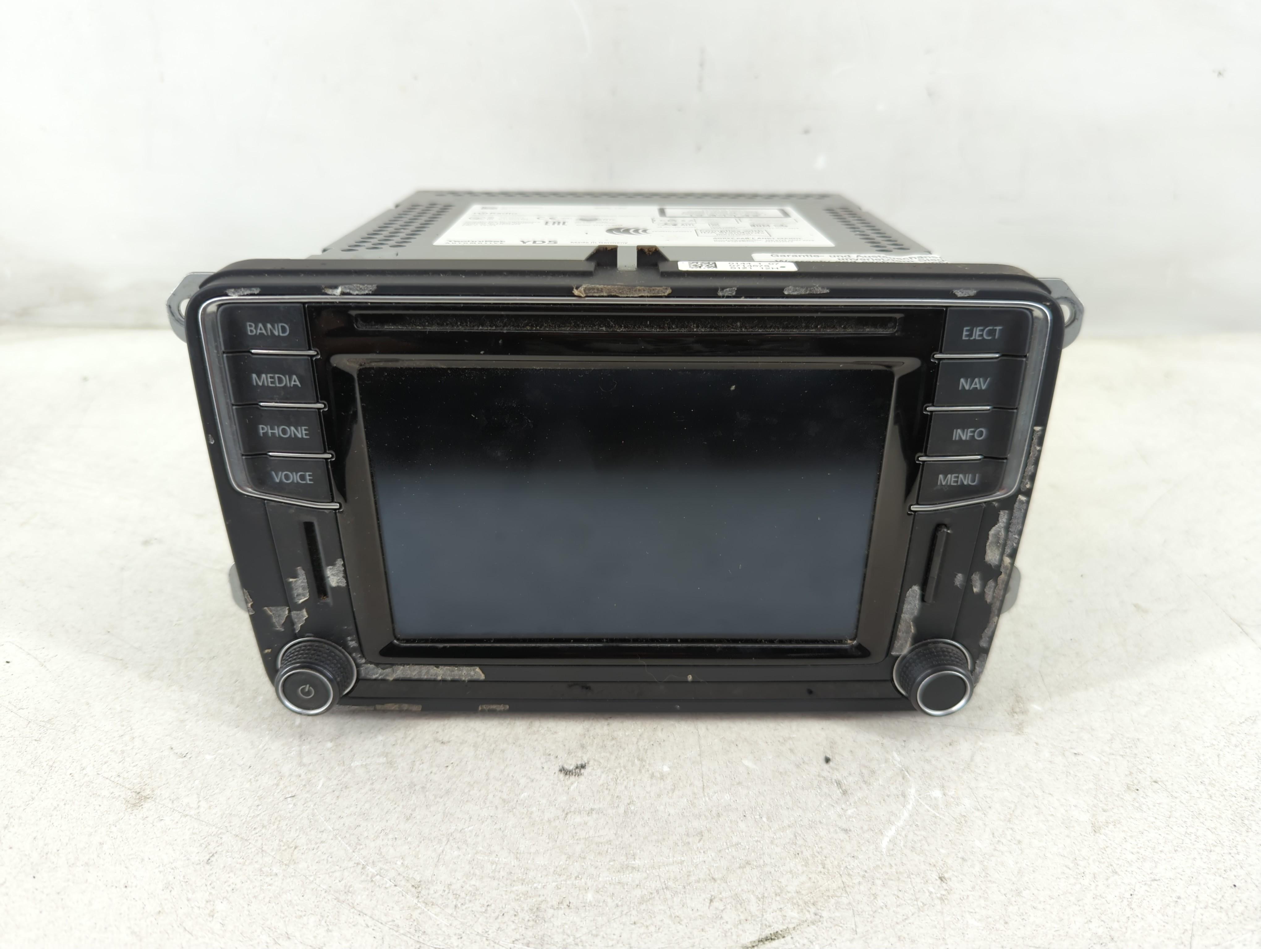 2016-2016 Volkswagen Jetta Am Fm Cd Player Radio Receiver 1084830 - Oemusedautoparts1.com