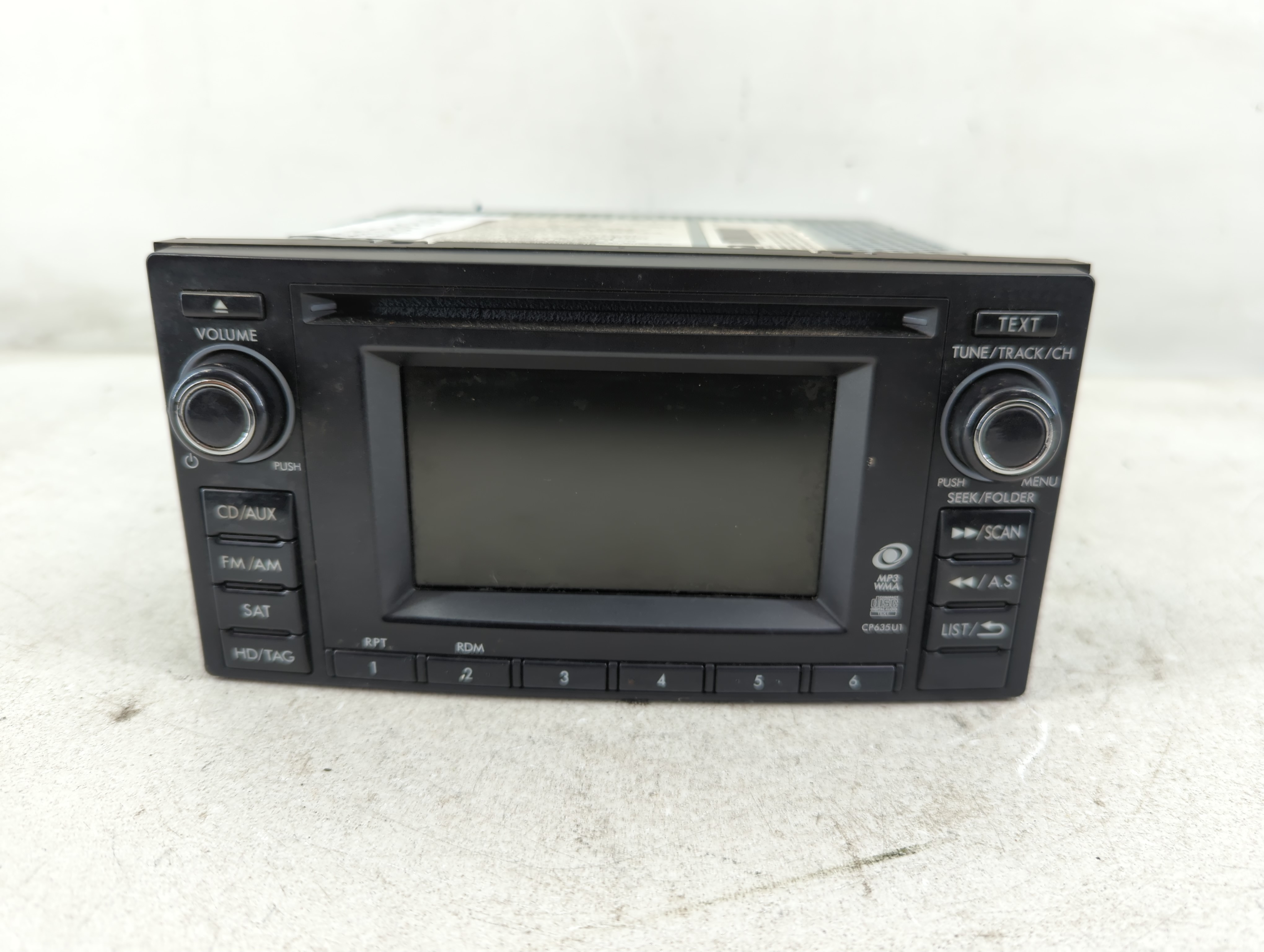 2013 Subaru Forester Am Fm Cd Player Radio Receiver 1084848 - Oemusedautoparts1.com