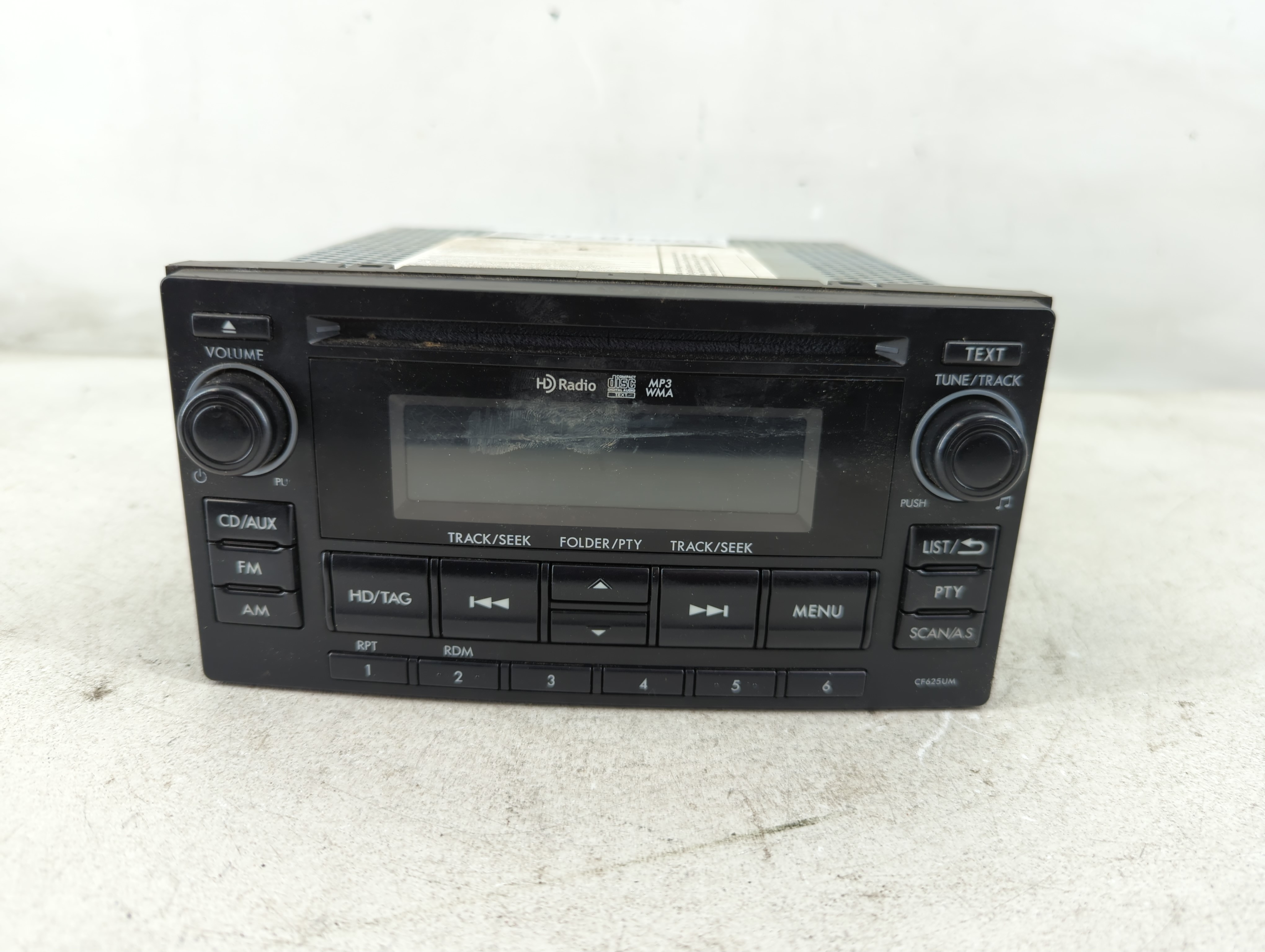 2015 Subaru Forester Am Fm Cd Player Radio Receiver 1084870 - Oemusedautoparts1.com