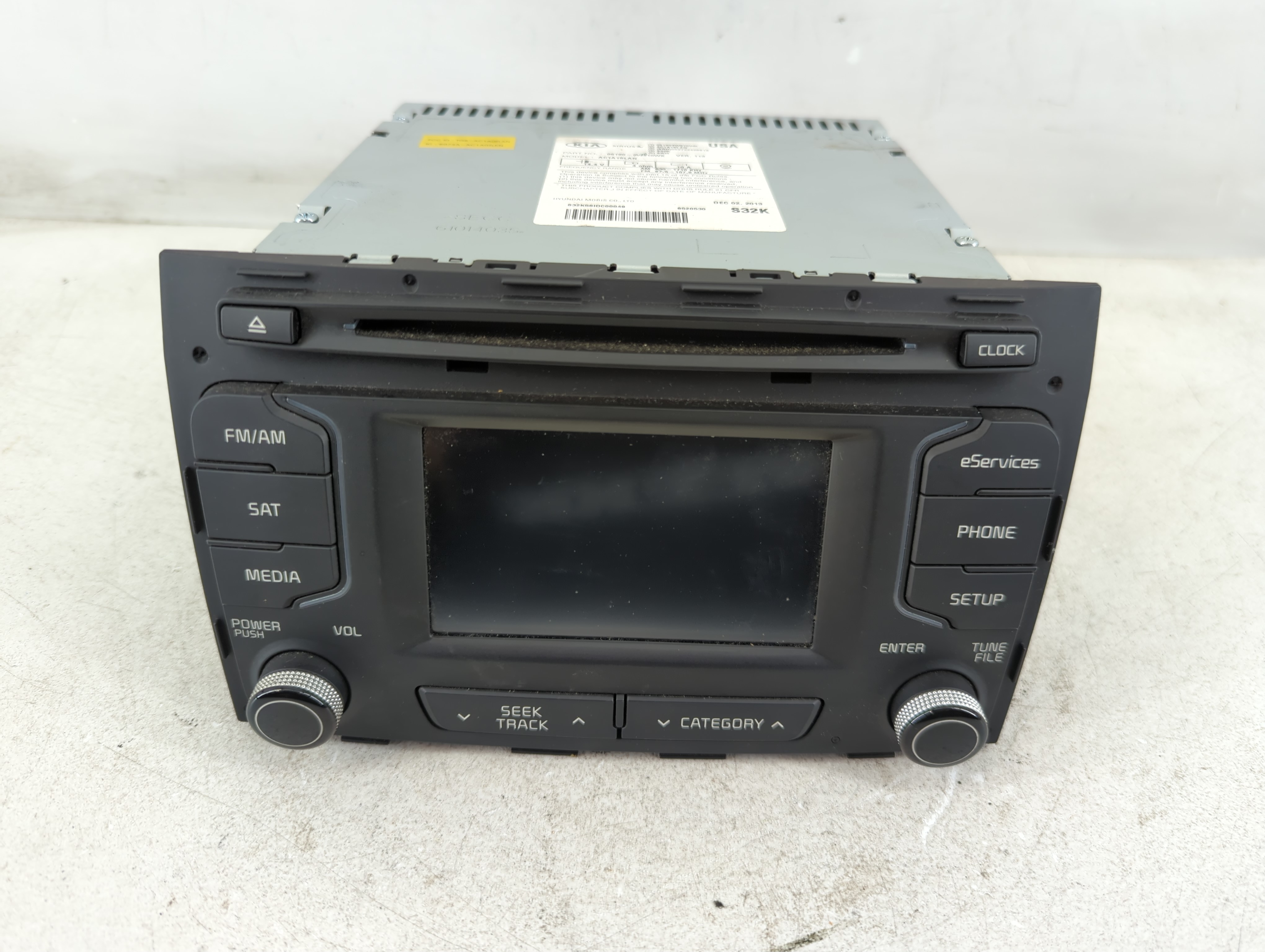 2014-2016 Kia Sportage Am Fm Cd Player Radio Receiver 1084884 - Oemusedautoparts1.com