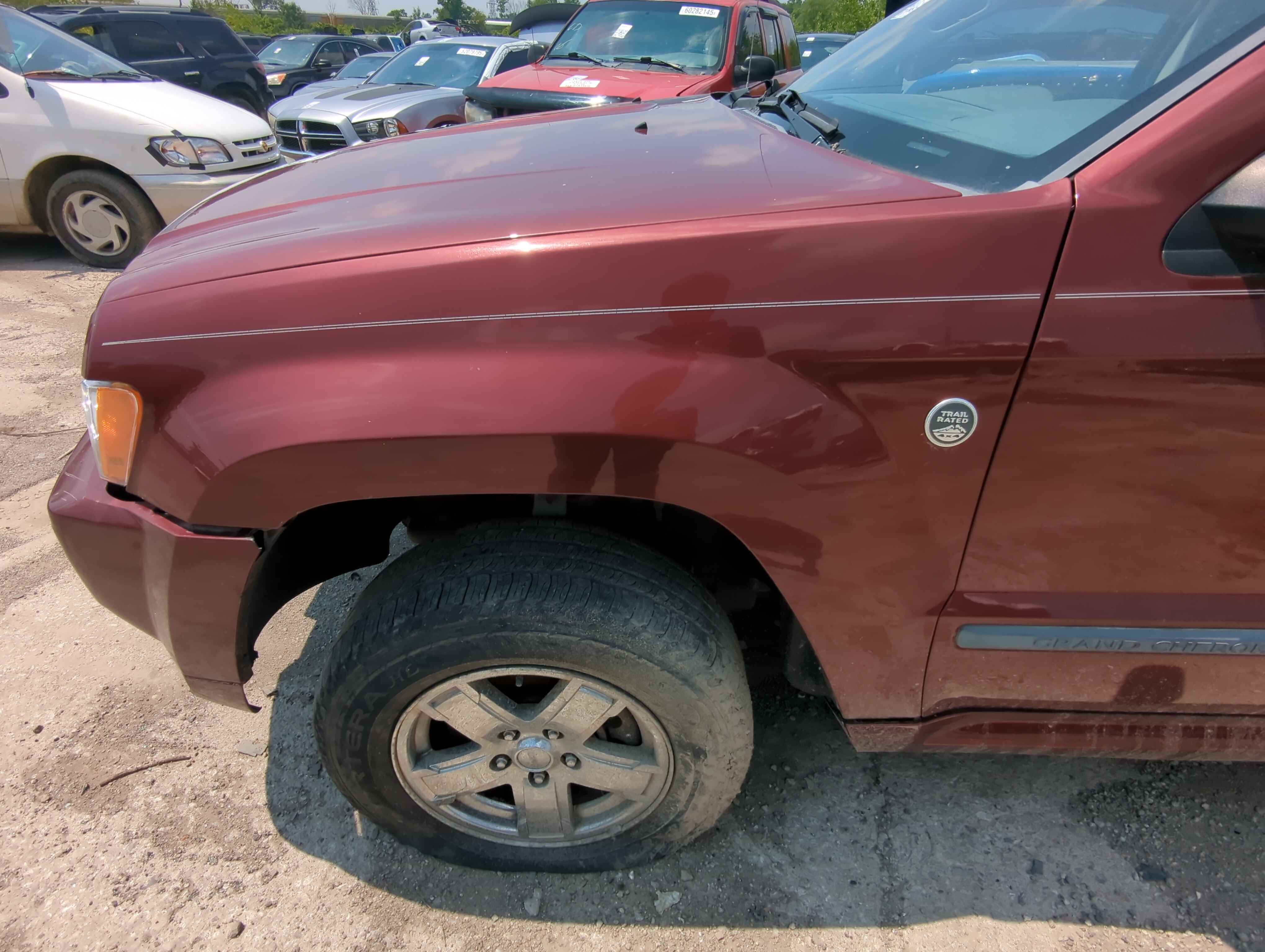 Picture of 2005-2010 Jeep Grand Cherokee Driver Fender 1085038