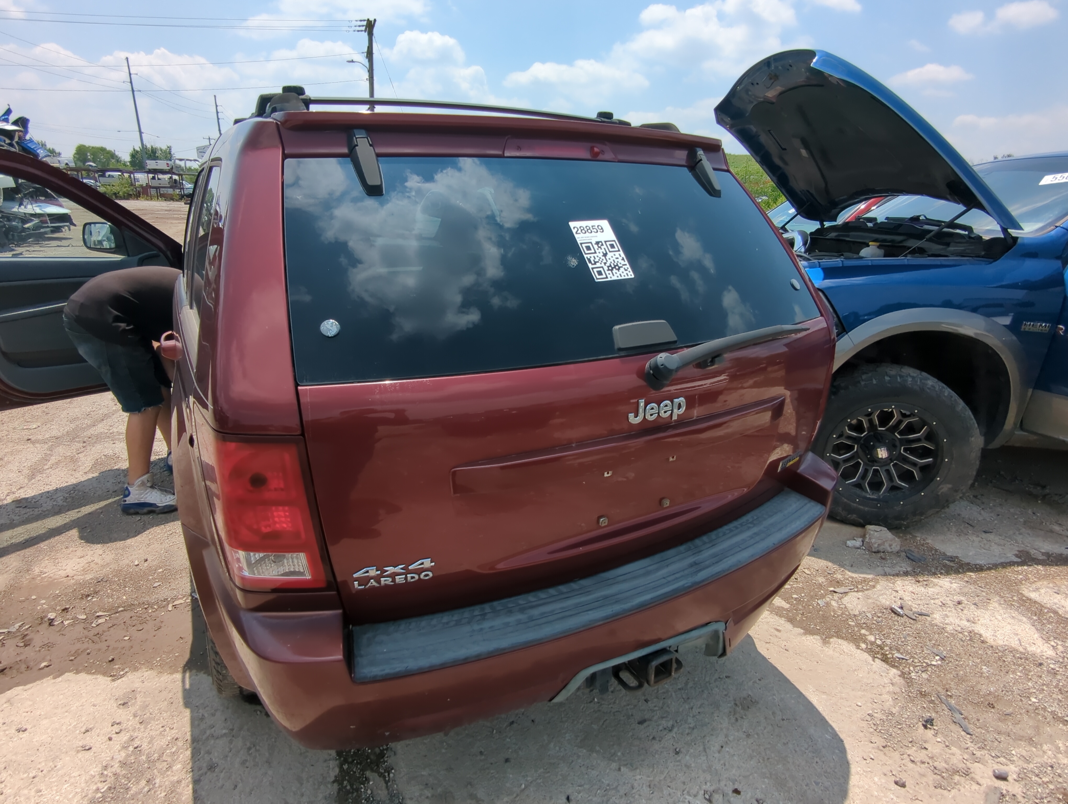 2007-2010 Jeep Grand Cherokee Trunk/decklid/hatch/tailgate Oem 1085040 - Oemusedautoparts1.com