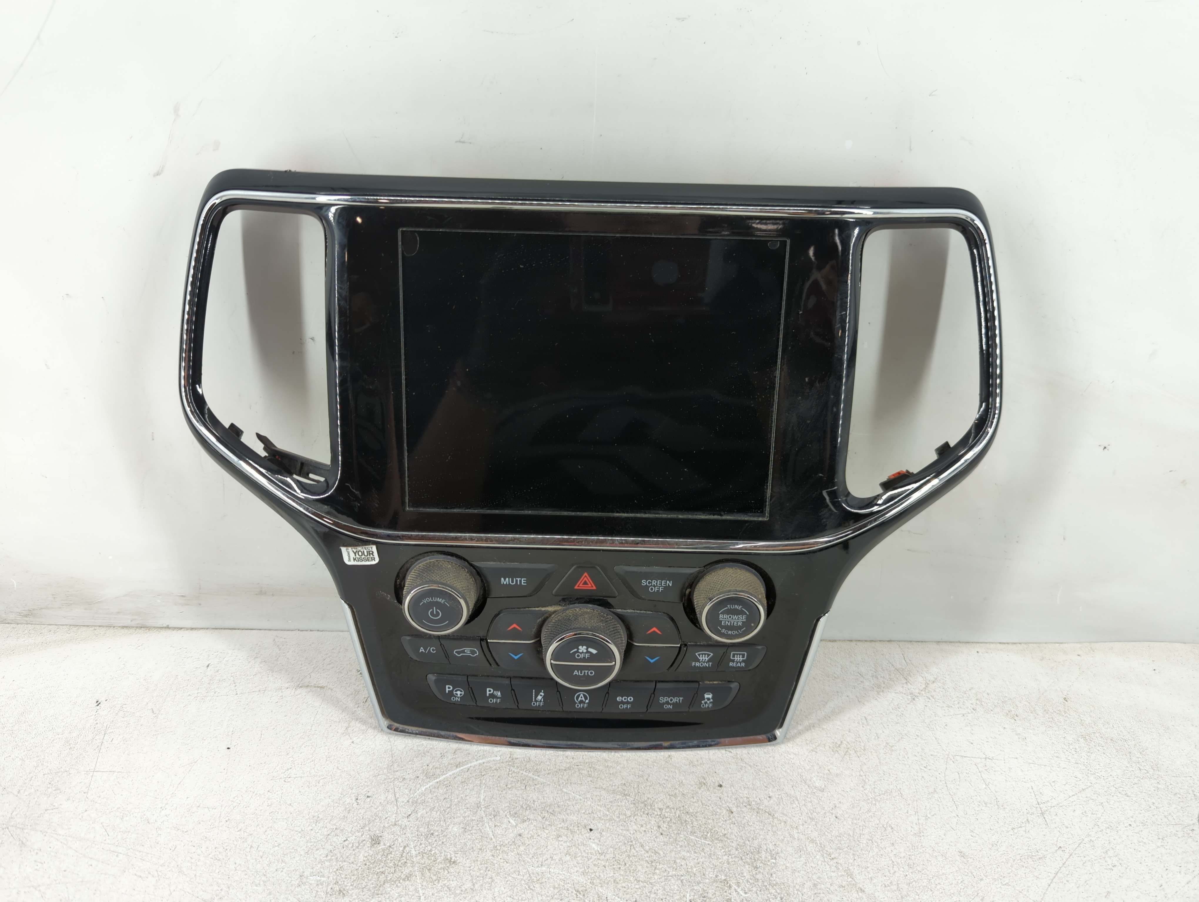 2018-2022 Jeep Grand Cherokee Ac Heater Climate Control P68388570ac 1085107 - Oemusedautoparts1.com