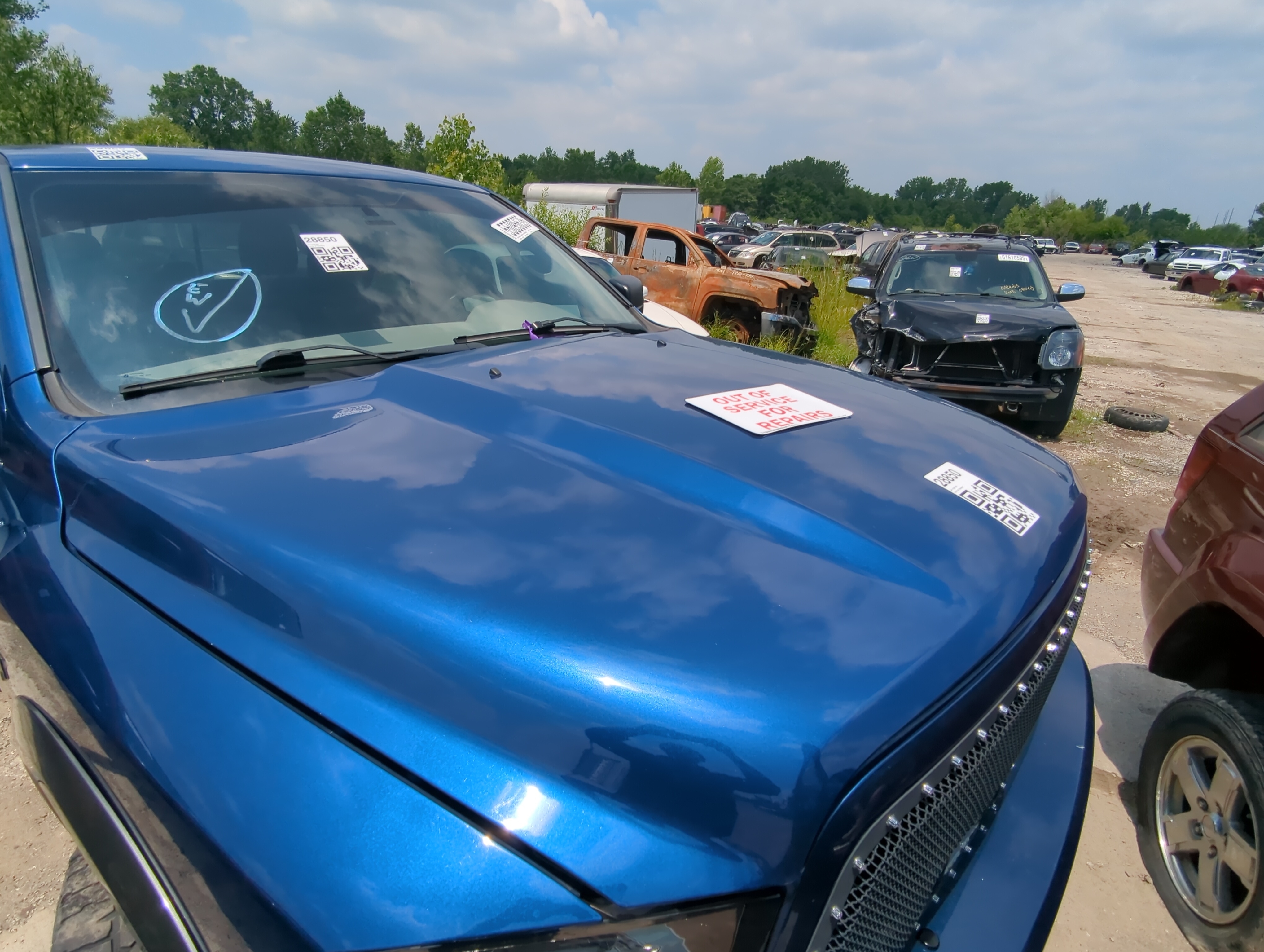 2011-2022 Ram 1500 Hood Oem 1085256 - Oemusedautoparts1.com