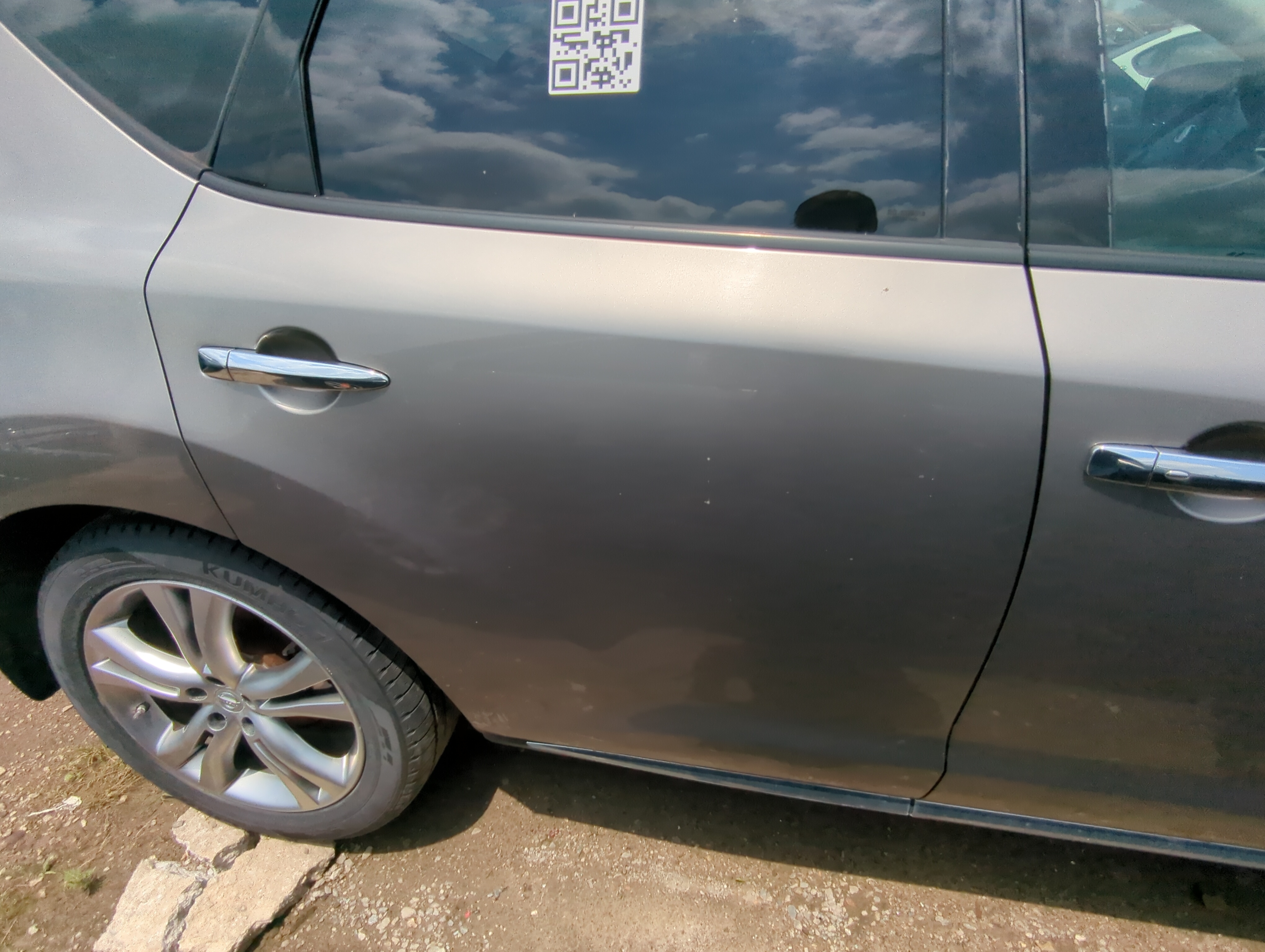 2009 Nissan Murano Passenger Rear Door Oem 1085295 - Oemusedautoparts1.com