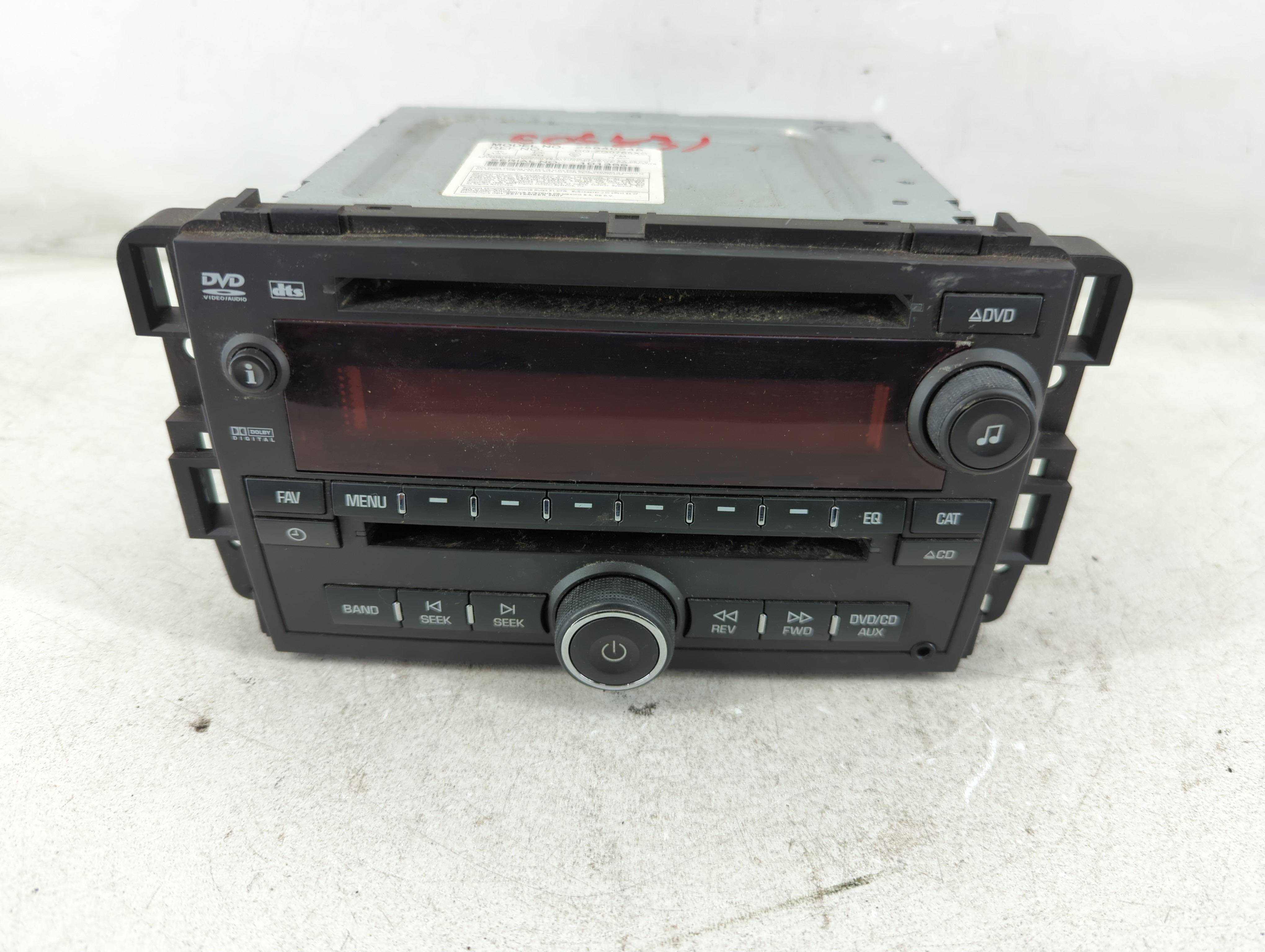 2007-2008 Gmc Acadia Am Fm Cd Player Radio Receiver 1085614 - Oemusedautoparts1.com