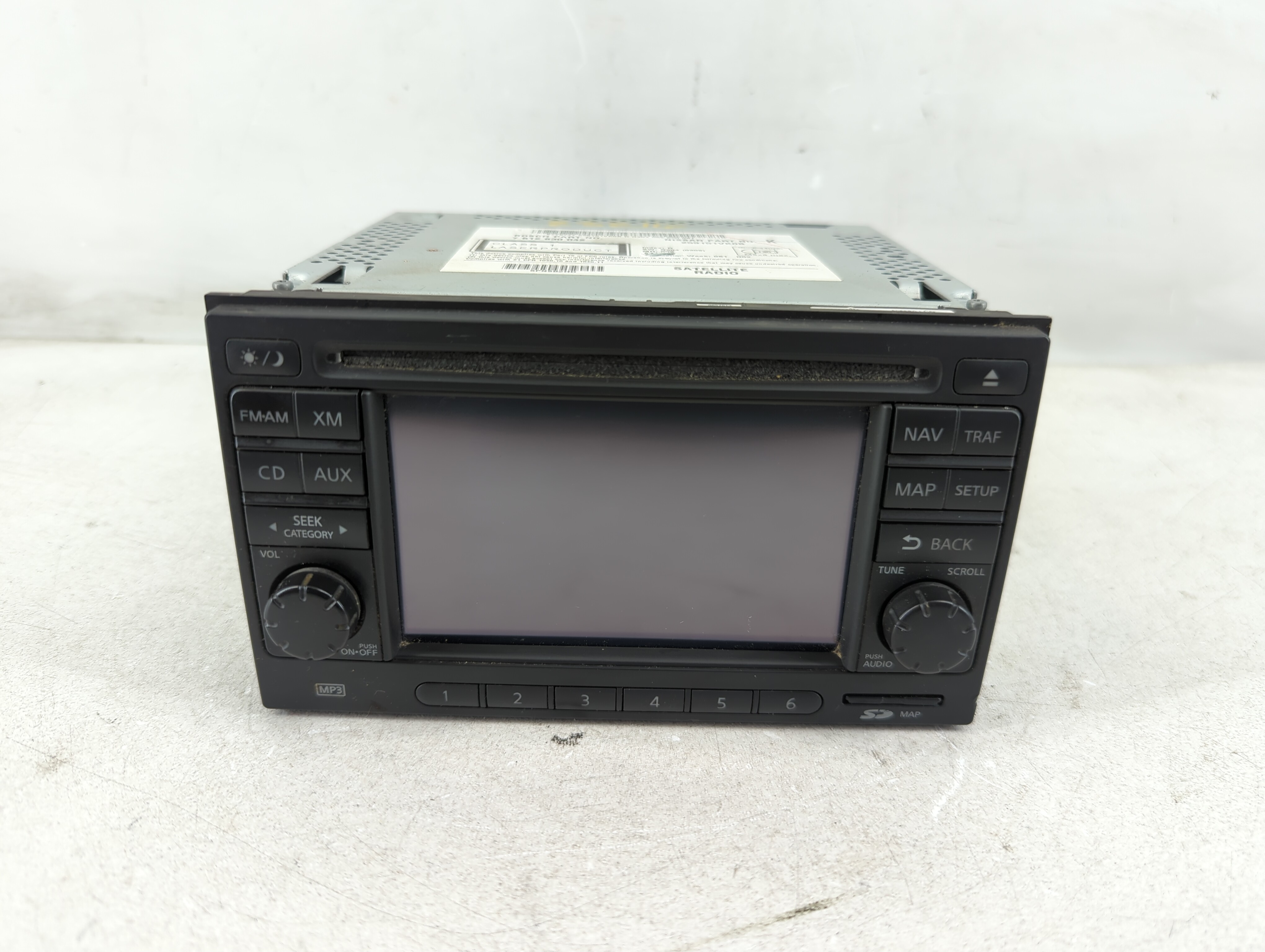 2011-2012 Nissan Rogue Am Fm Cd Player Radio Receiver 1085661 - Oemusedautoparts1.com