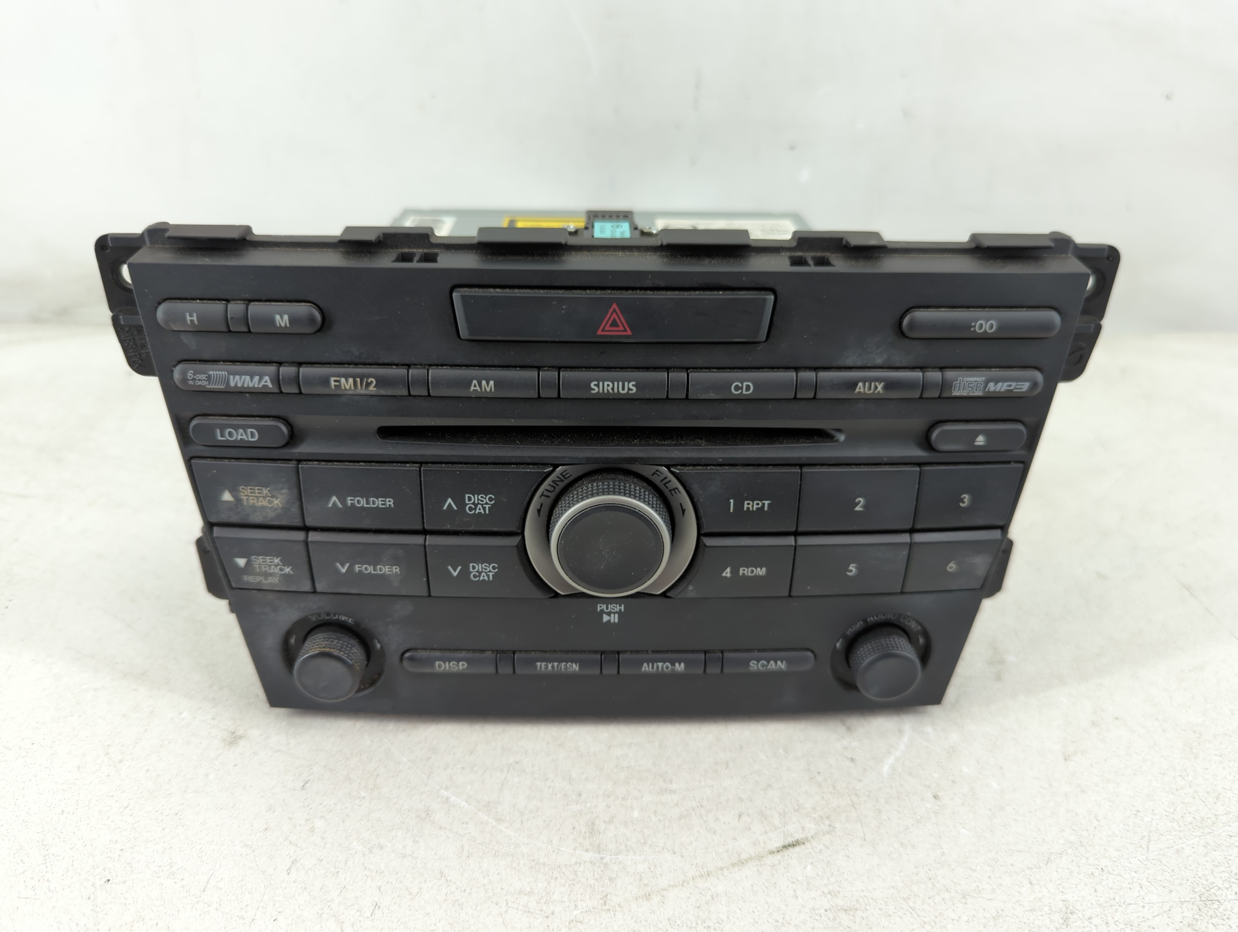2010-2012 Mazda Cx-7 Am Fm Cd Player Radio Receiver 1085663 - Oemusedautoparts1.com