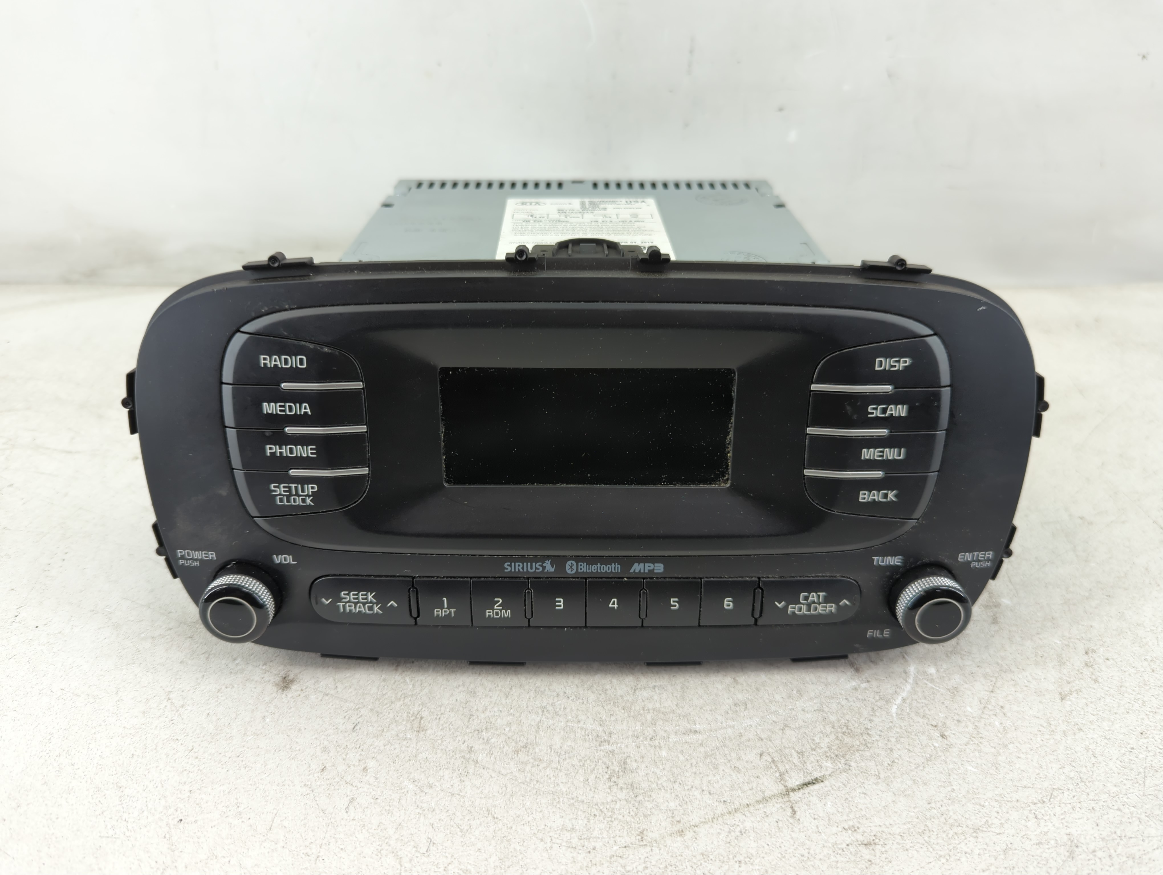 2014-2016 Kia Soul Am Fm Cd Player Radio Receiver 1085753 - Oemusedautoparts1.com