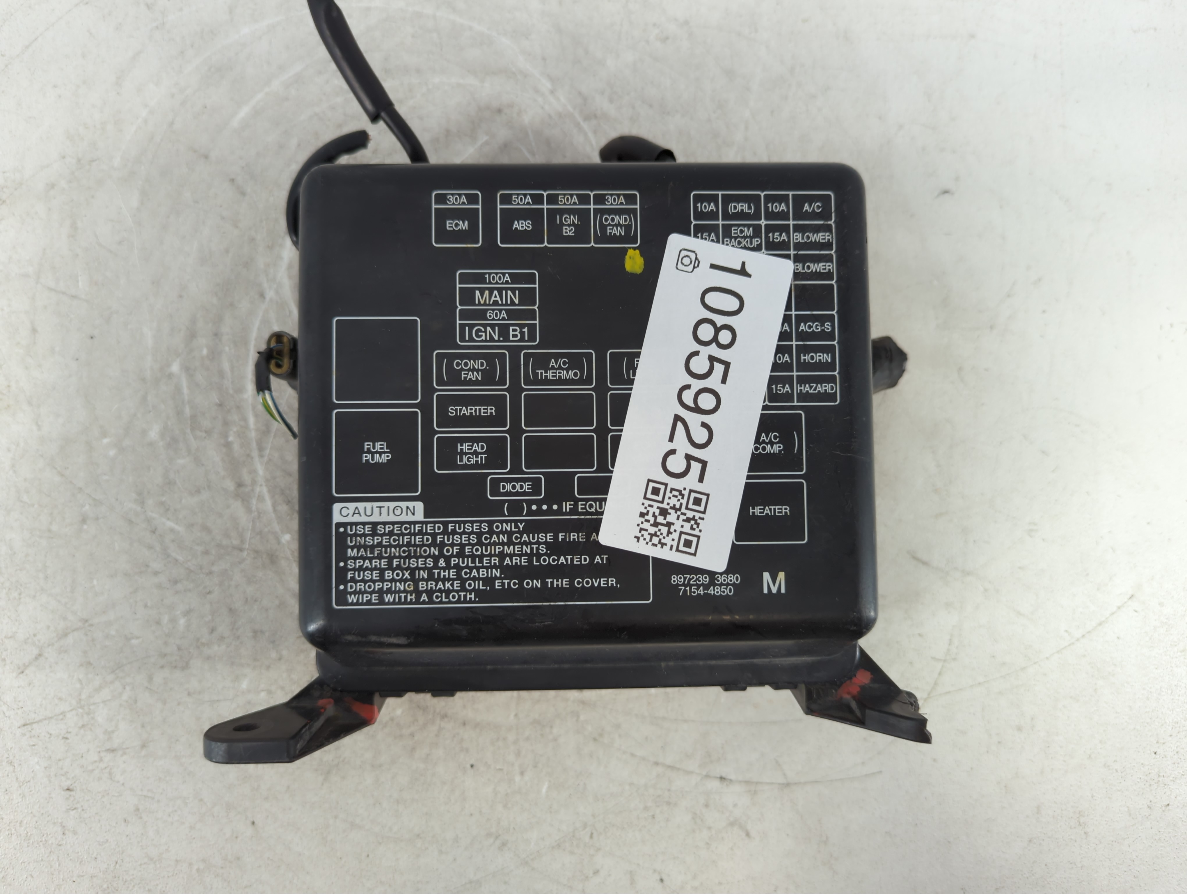 2006-2009 Mercedes-benz Ml350 Fusebox Fuse Box Relay Module 897239 3680 1085925 - Oemusedautoparts1.com