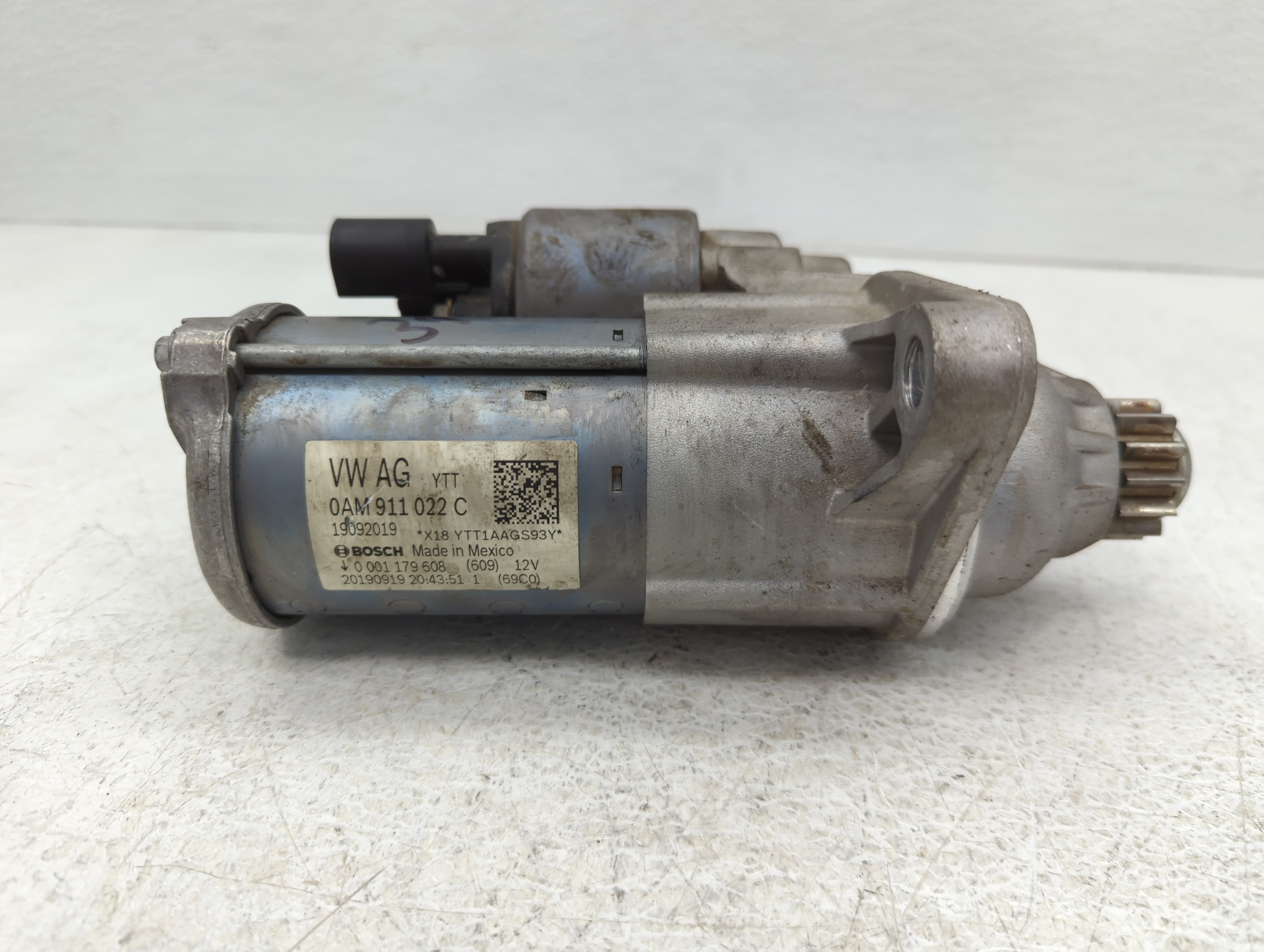 2019-2021 Volkswagen Jetta Car Starter Motor Solenoid Oem 1085980 - Oemusedautoparts1.com