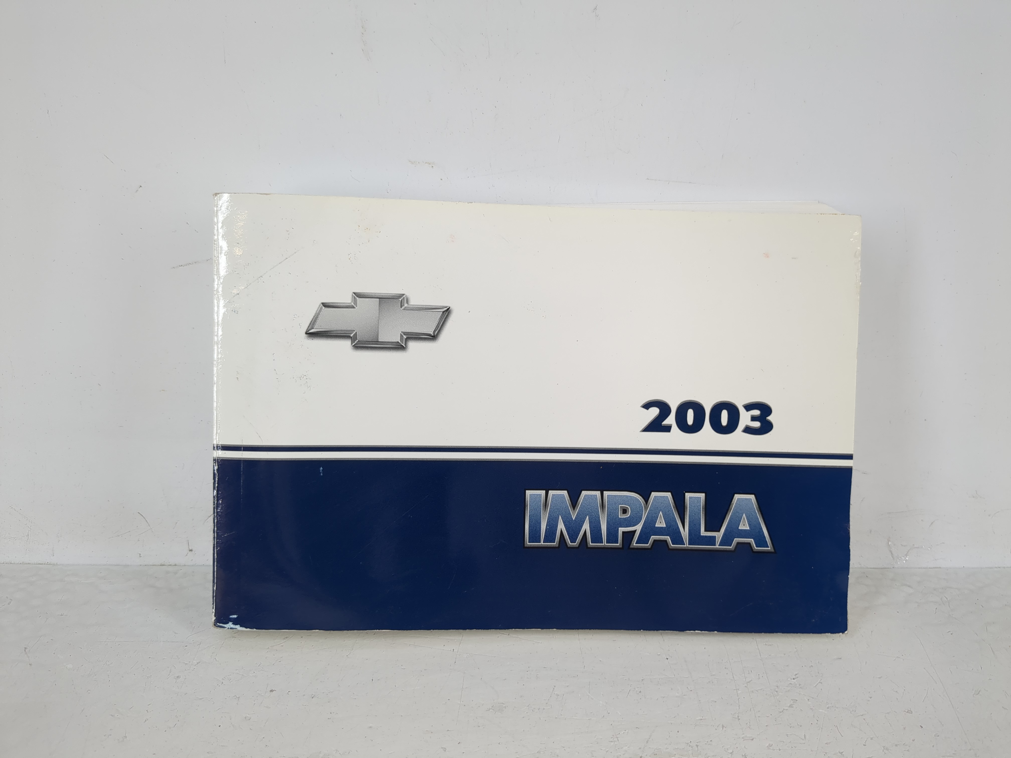 Picture of 2003 Chevrolet Impala Owners Manual Book Guide 1086061