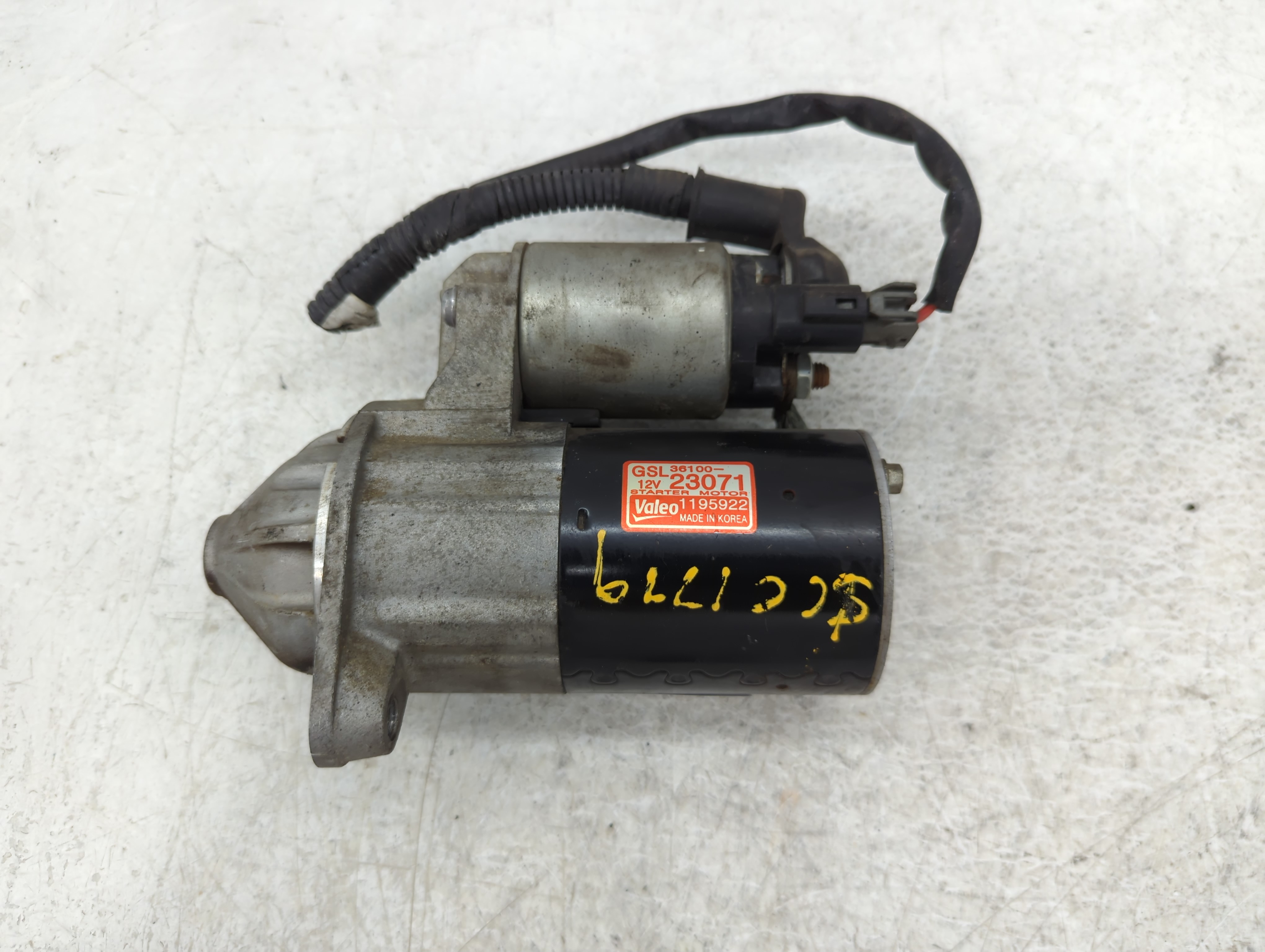 2007-2009 Kia Spectra Car Starter Motor Solenoid Oem 1086182 - Oemusedautoparts1.com