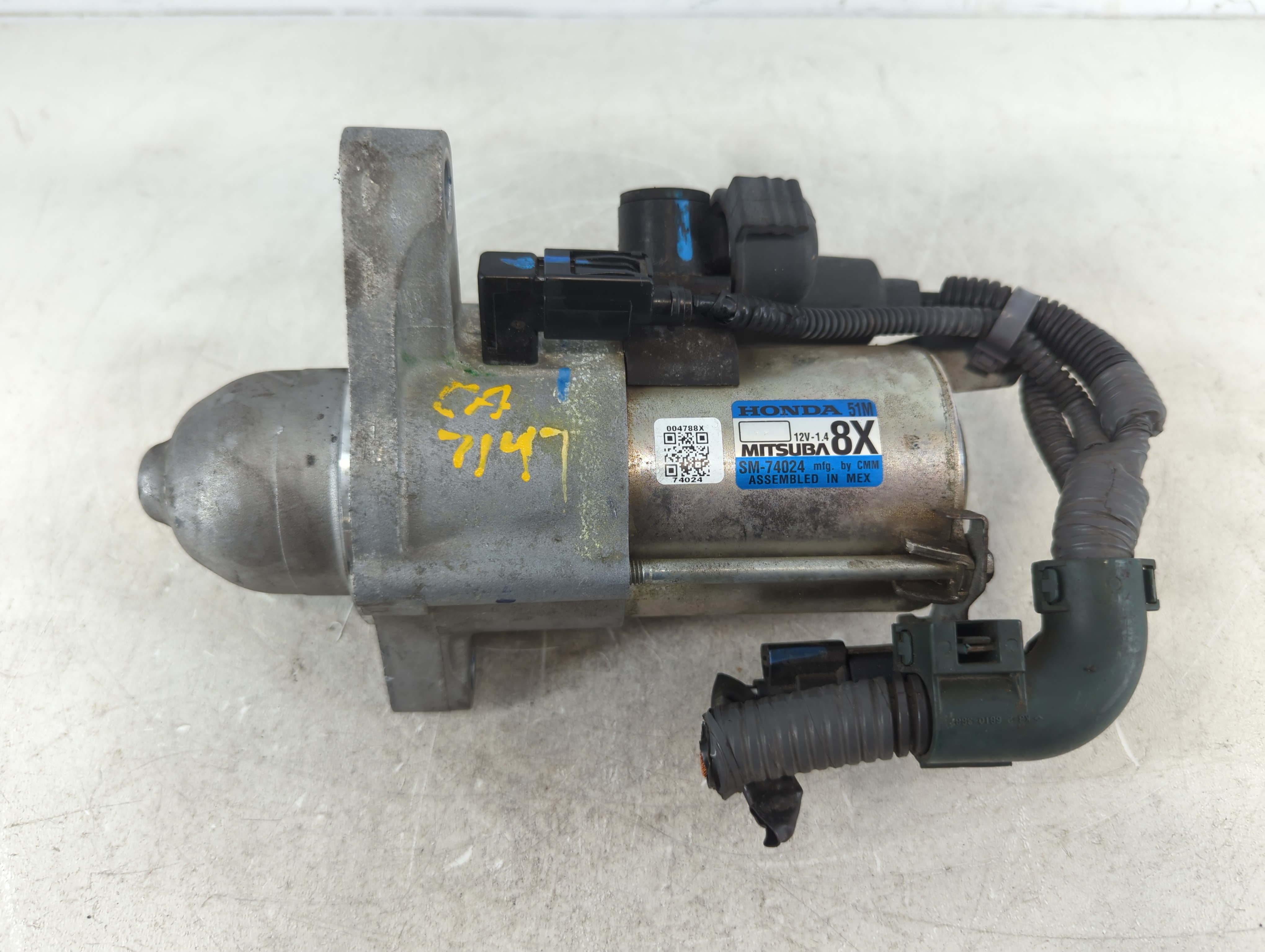 2016-2018 Honda Hr-v Car Starter Motor Solenoid Oem 1086391 - Oemusedautoparts1.com