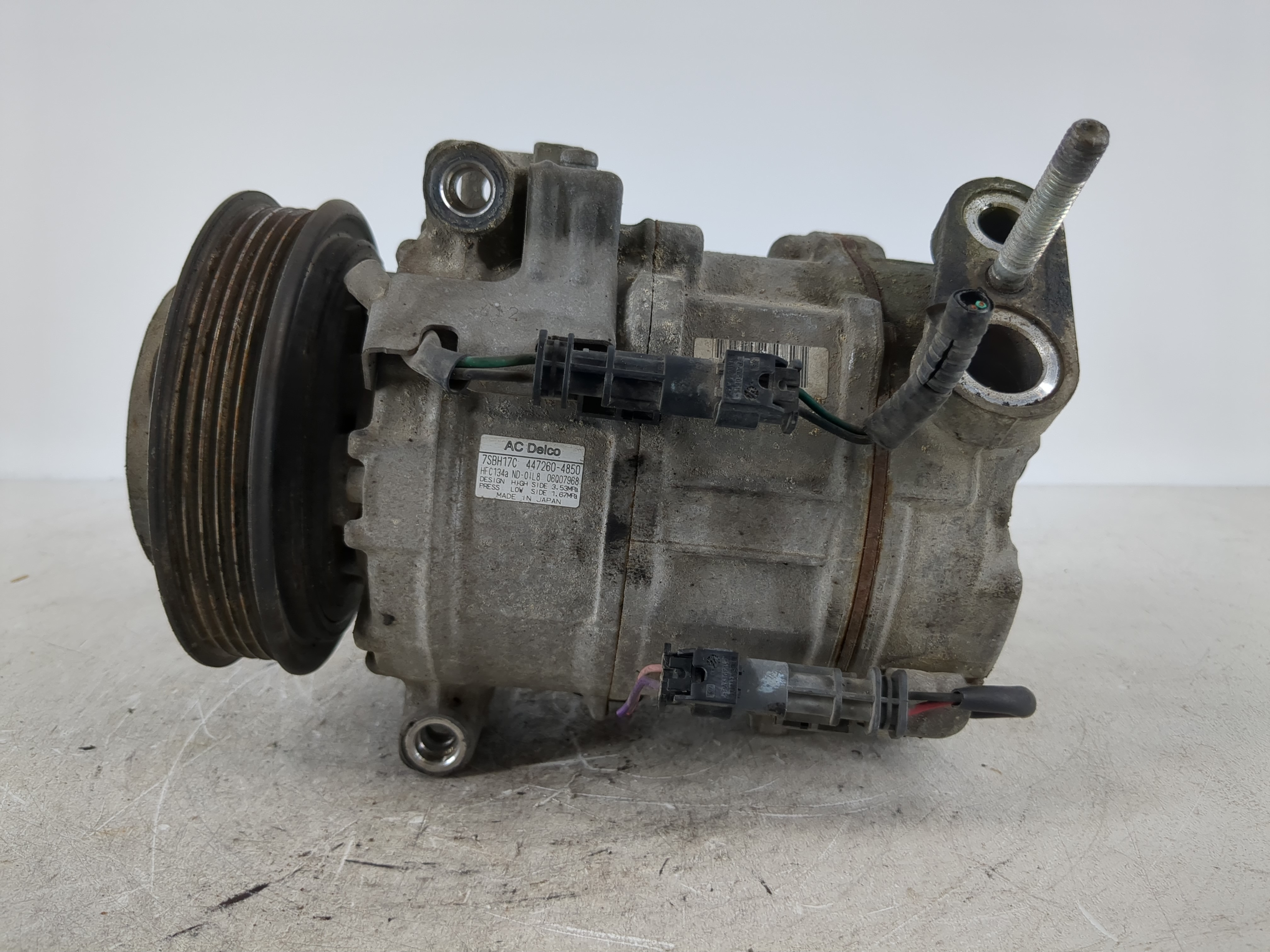 2001-2005 Bmw 325i Air Conditioning A/c Ac Compressor Oem 1086409 - Oemusedautoparts1.com