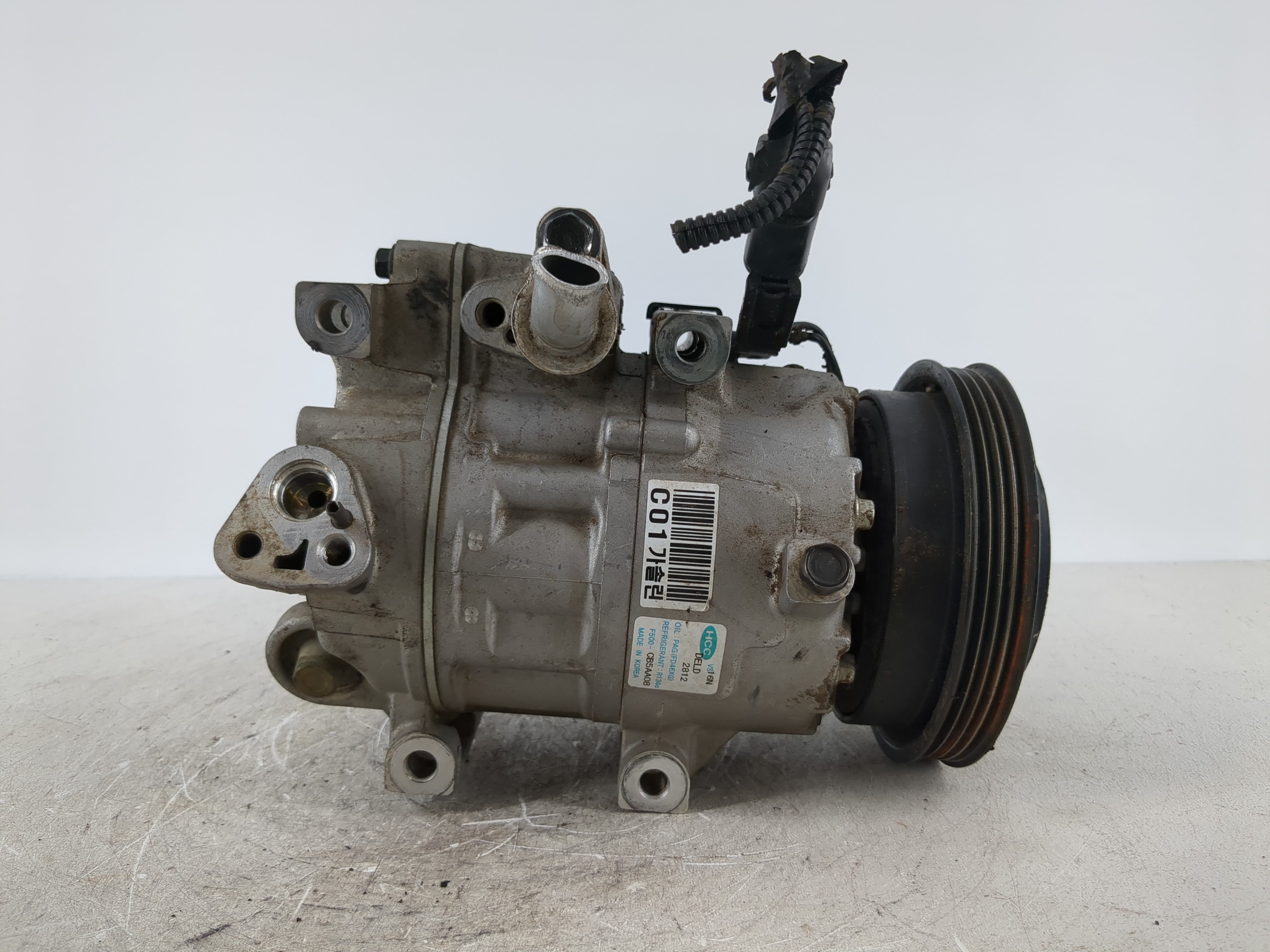 2008-2009 Hyundai Accent Air Conditioning A/c Ac Compressor Oem 1086413 - Oemusedautoparts1.com