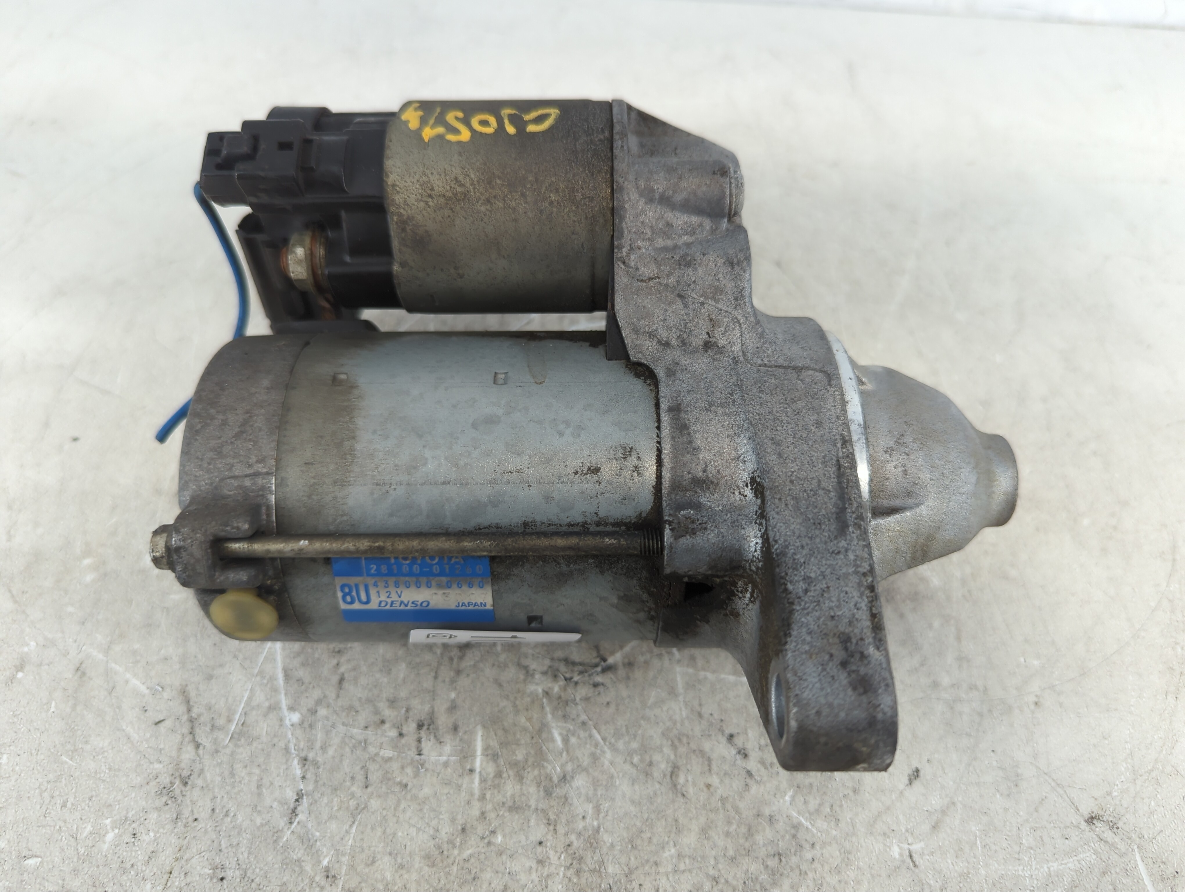 2009-2016 Toyota Corolla Car Starter Motor Solenoid Oem 1086440 - Oemusedautoparts1.com