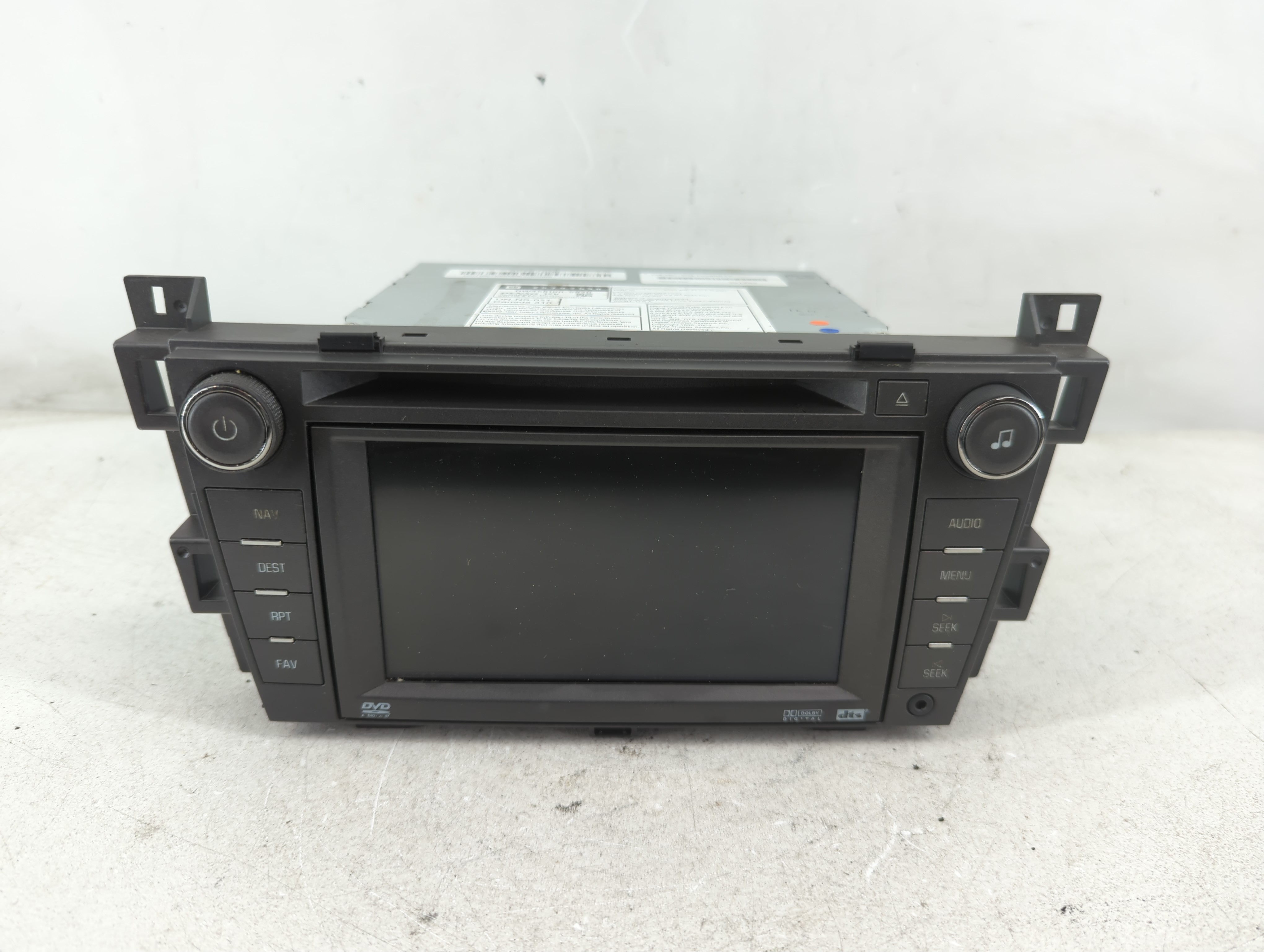 2007-2008 Cadillac Srx Am Fm Cd Player Radio Receiver 1086454 - Oemusedautoparts1.com