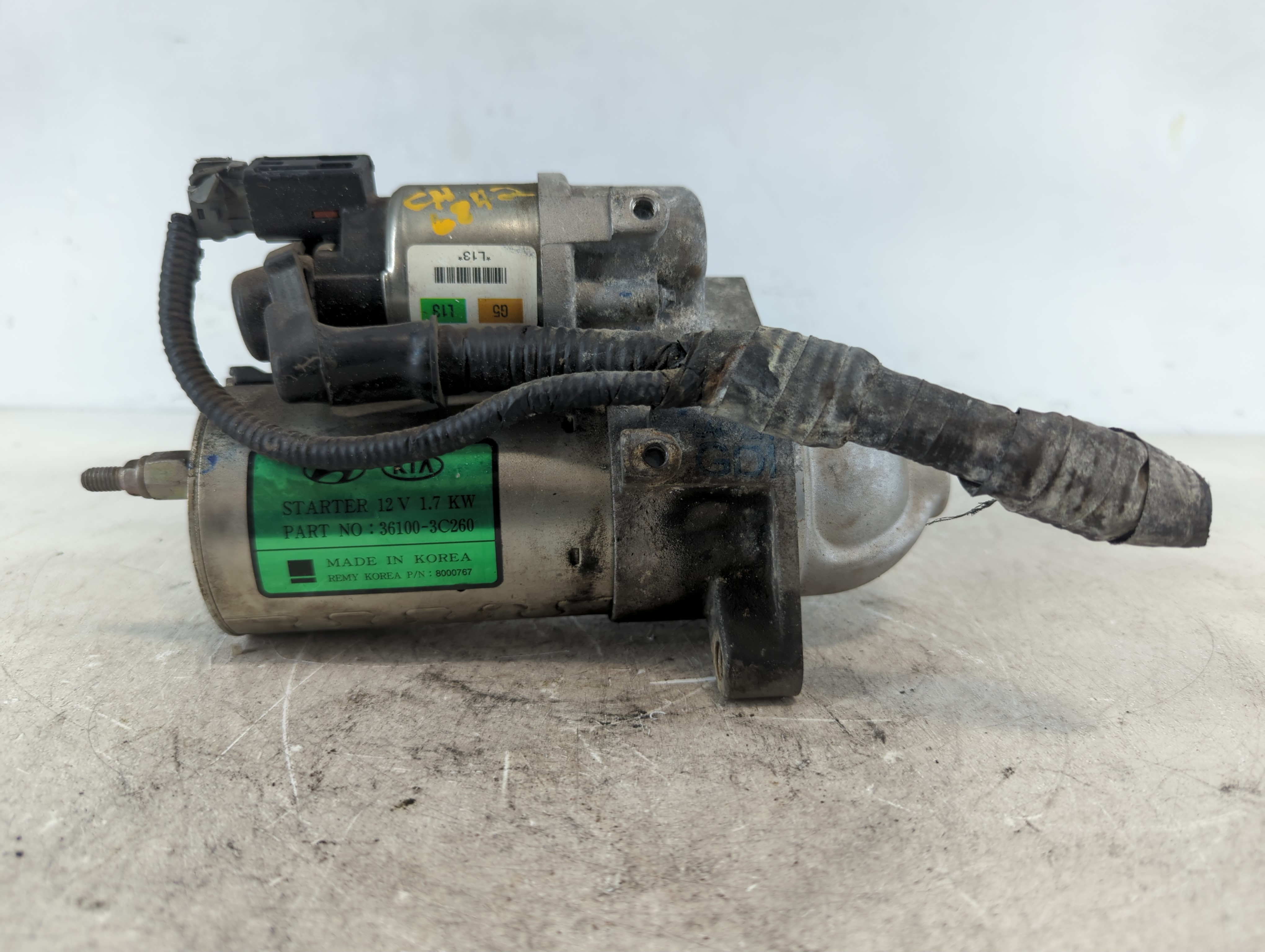 Picture of 2015-2018 Hyundai Santa Fe Car Starter Motor Solenoid Oem 1086511