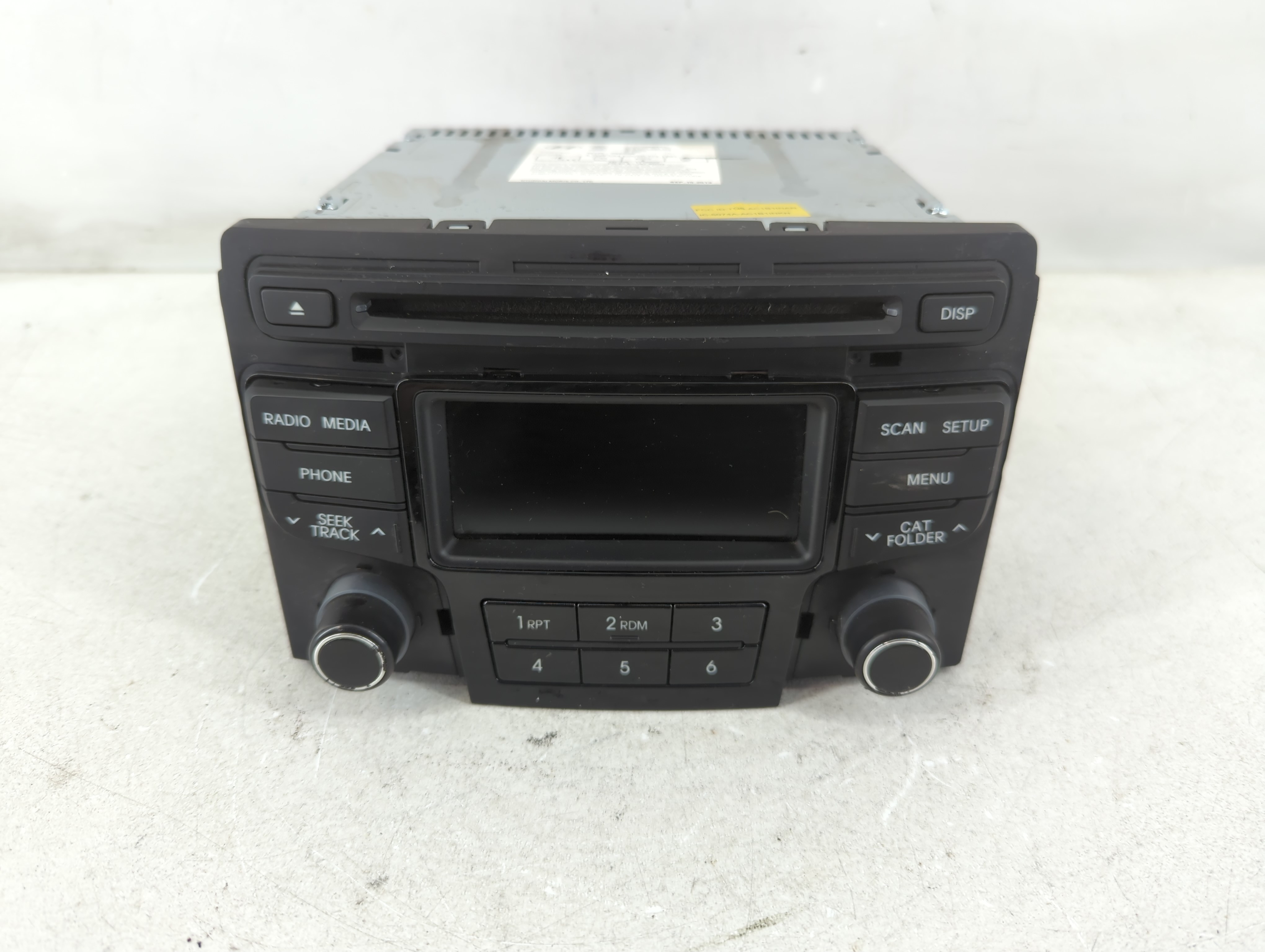 2013-2014 Hyundai Sonata Am Fm Cd Player Radio Receiver 1086536 - Oemusedautoparts1.com