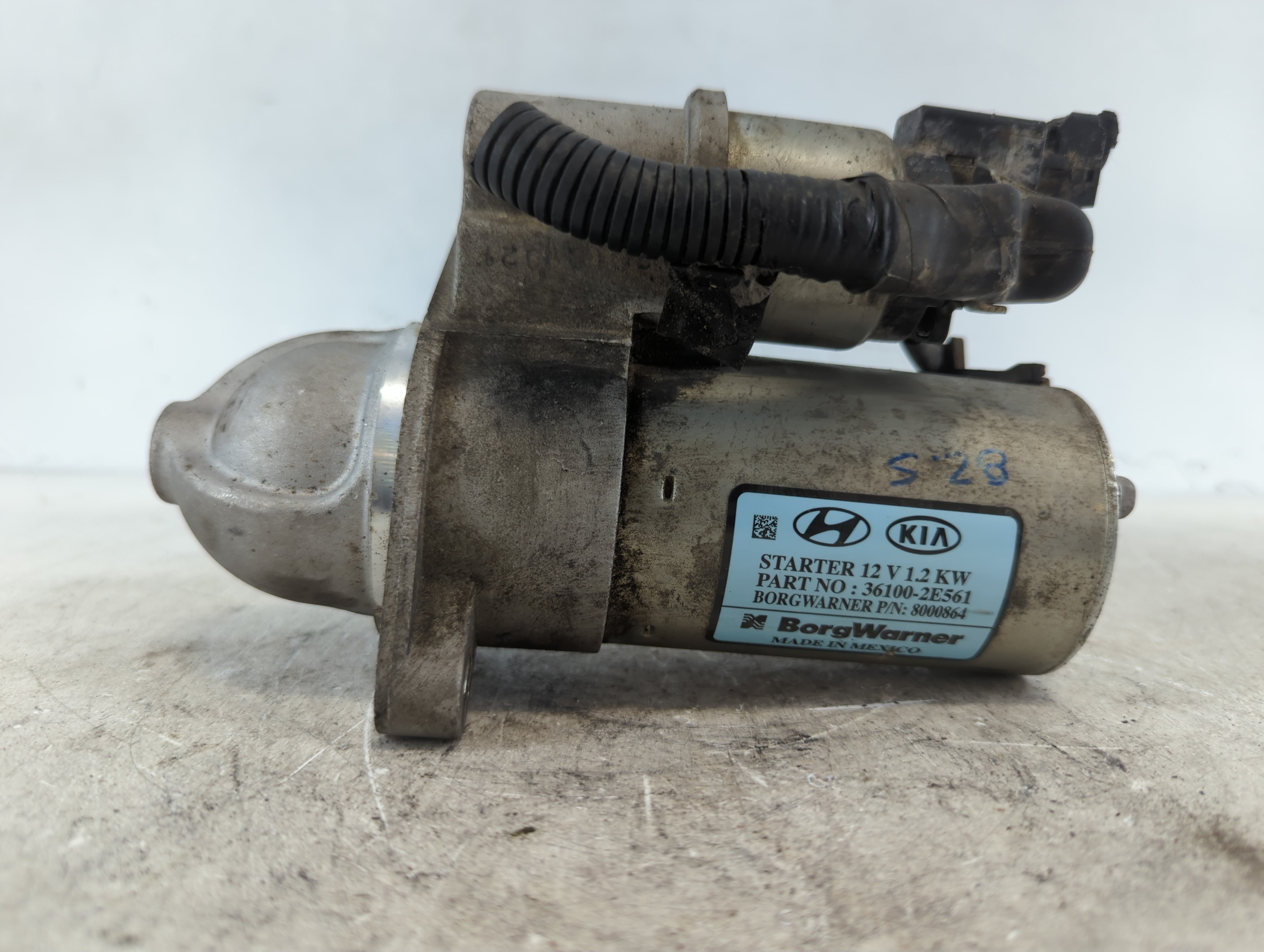 2017-2022 Kia Forte Car Starter Motor Solenoid Oem 1086555 - Oemusedautoparts1.com