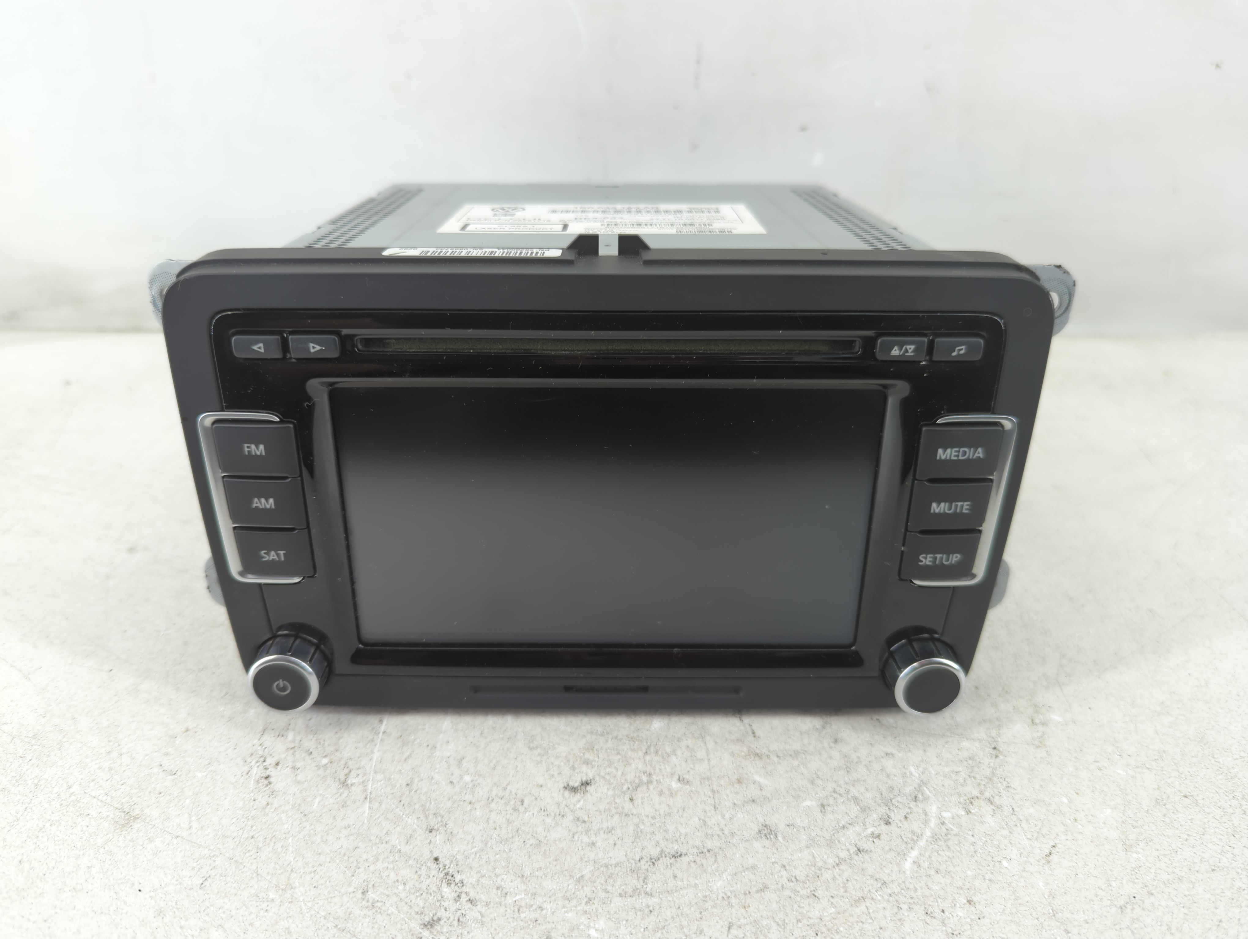 2012-2015 Volkswagen Passat Am Fm Cd Player Radio Receiver 1086619 - Oemusedautoparts1.com