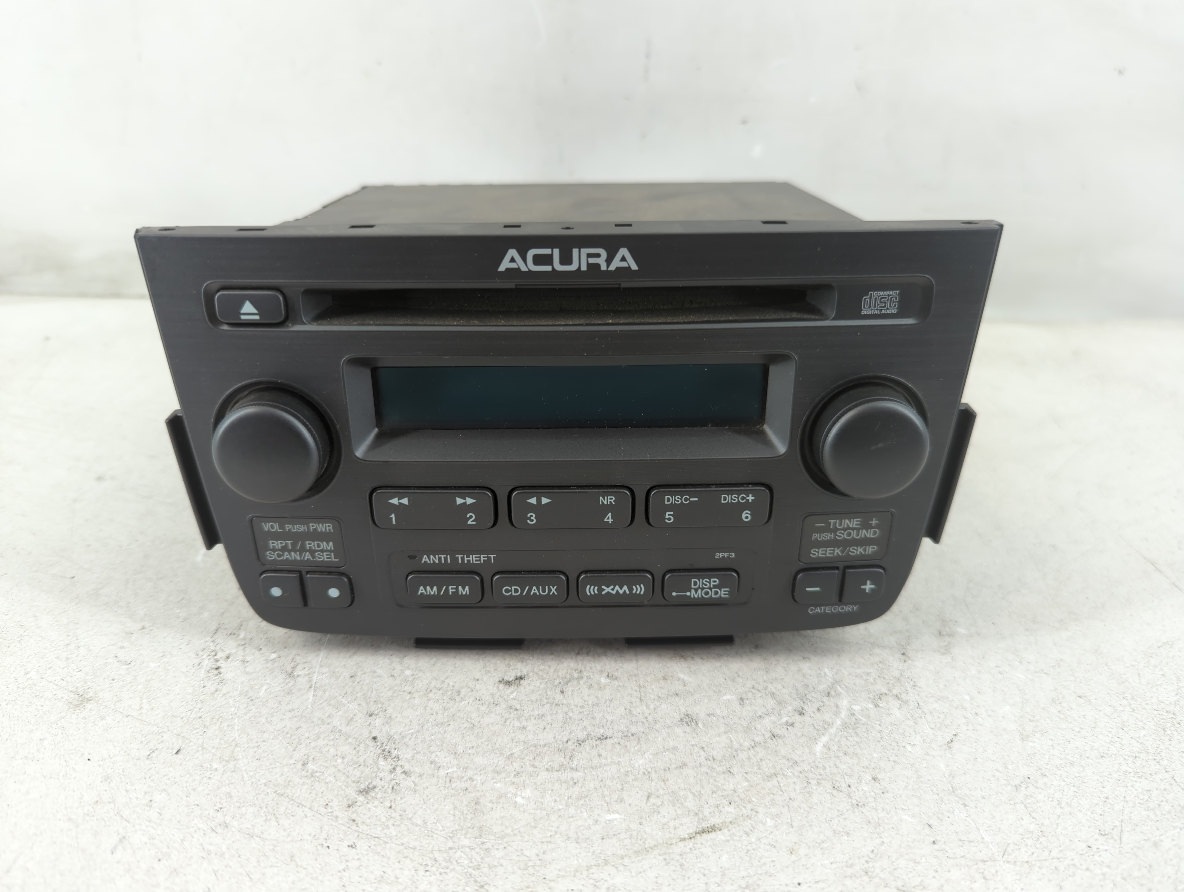 2005-2006 Acura Mdx Am Fm Cd Player Radio Receiver 1086622 - Oemusedautoparts1.com