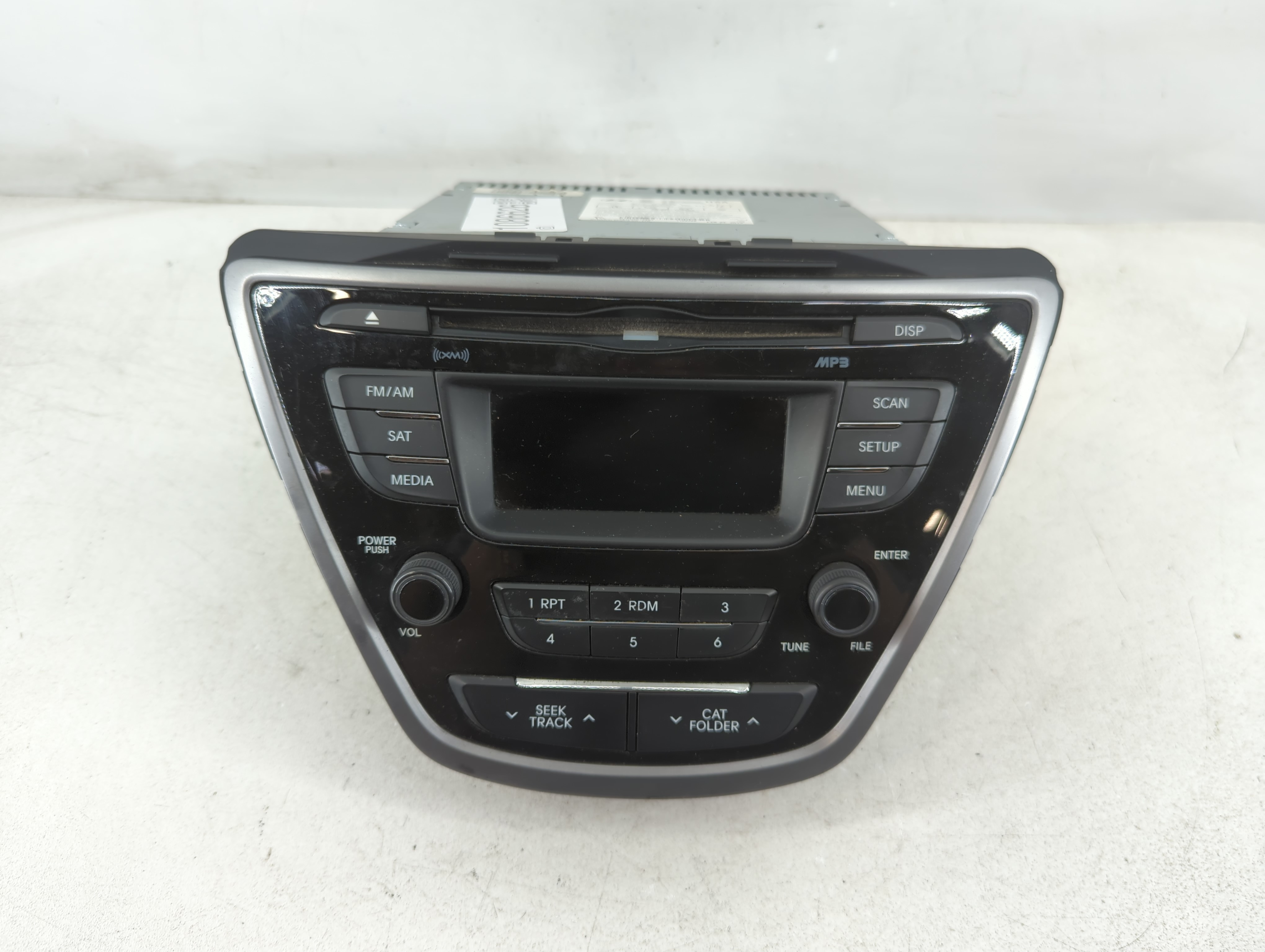 2013-2013 Hyundai Elantra Am Fm Cd Player Radio Receiver 1086626 - Oemusedautoparts1.com