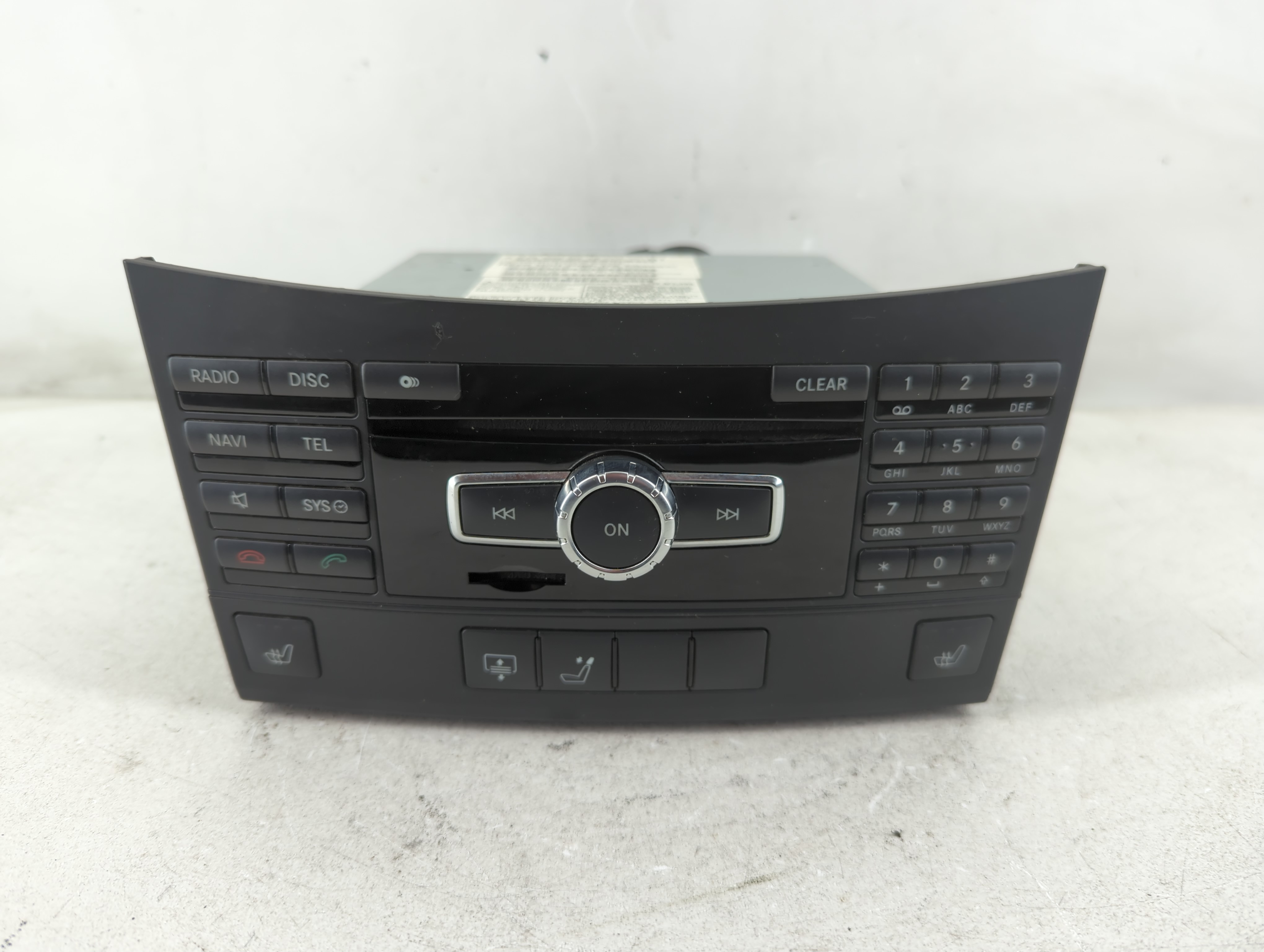 2013-2013 Mercedes-benz E350 Am Fm Cd Player Radio Receiver 1086629 - Oemusedautoparts1.com